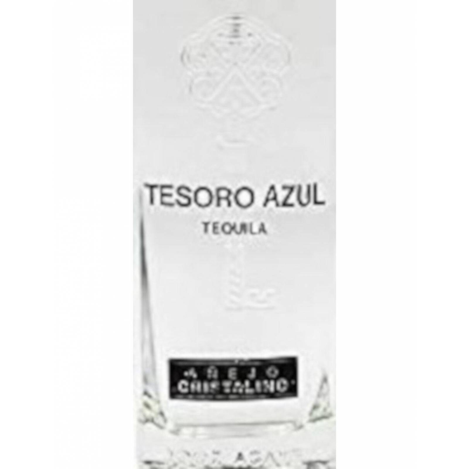 Pack de 2 Tequila Tesoro Azul Cristalino 750 ml 