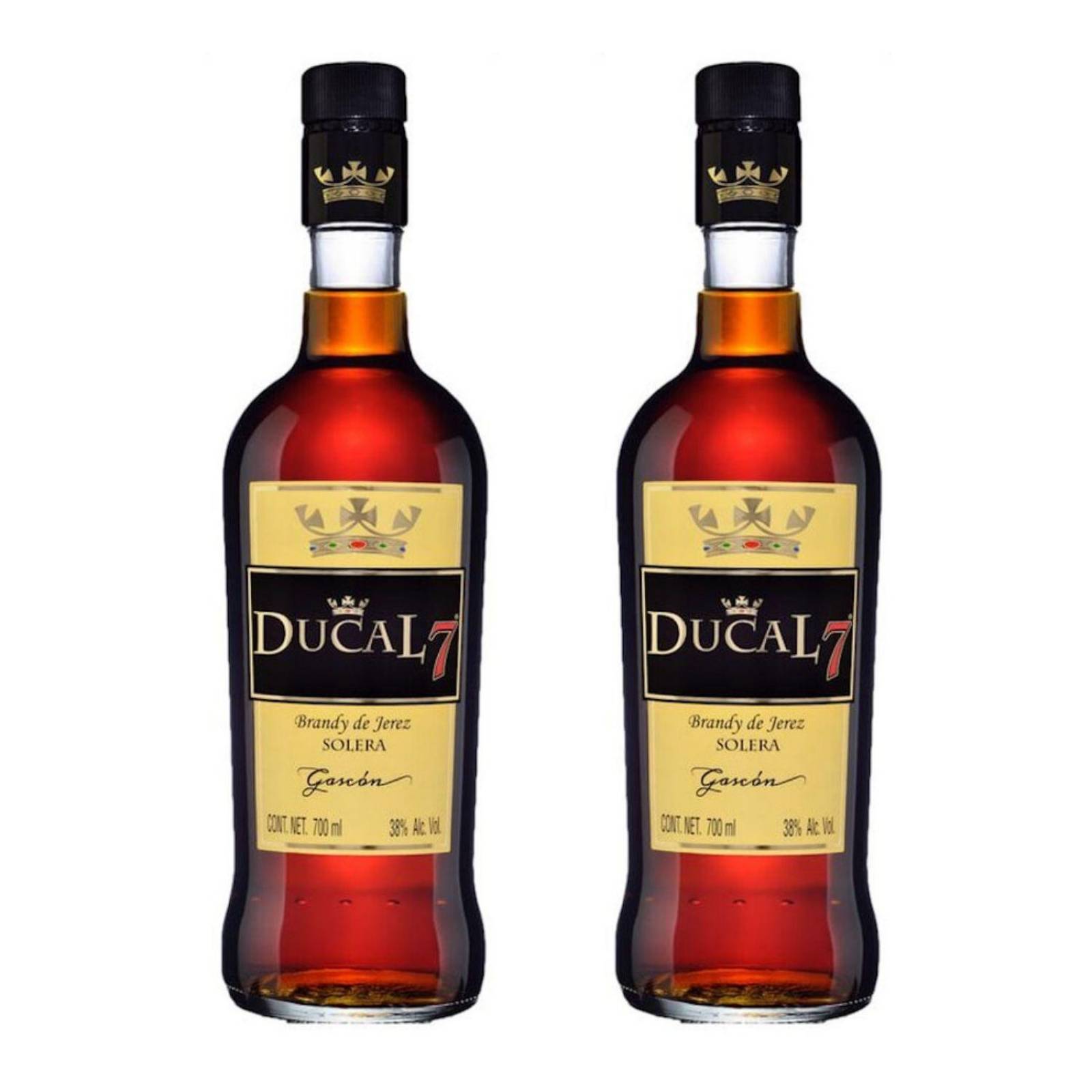Pack de 2 Brandy Ducal 7 Solera Gascón 700 ml