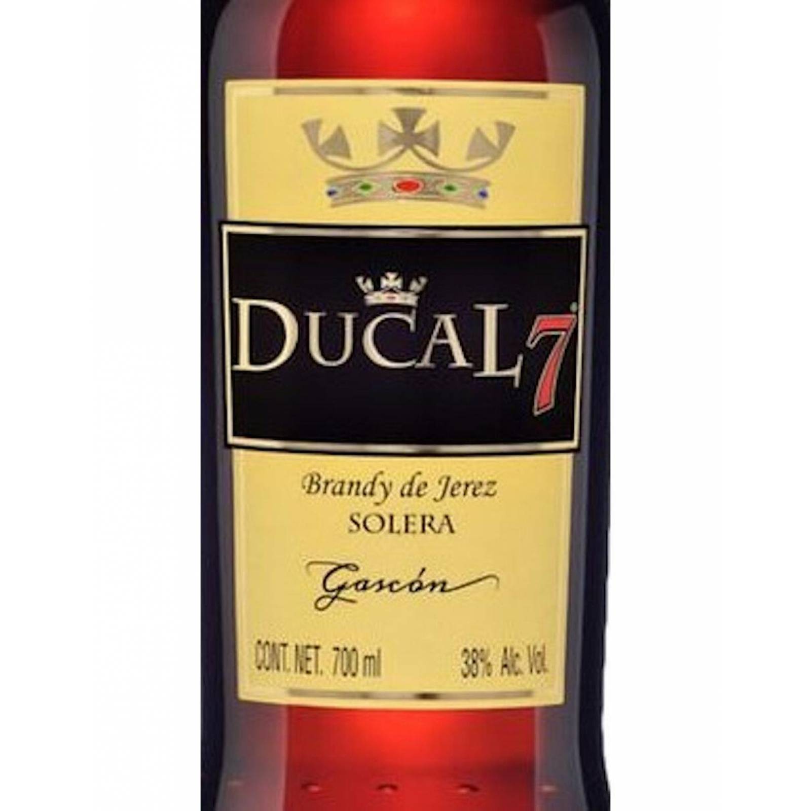 Pack de 2 Brandy Ducal 7 Solera Gascón 700 ml