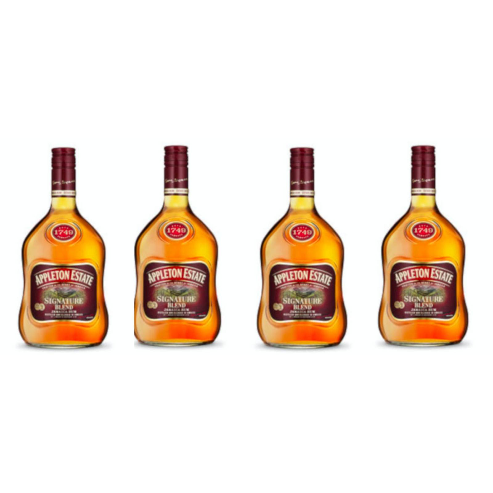 Pack de 4 Ron Appleton Estate Signature 750 ml 