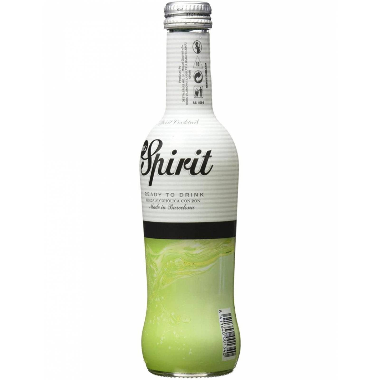 Pack de 4 Ron MG Spirit Mojito 275 ml