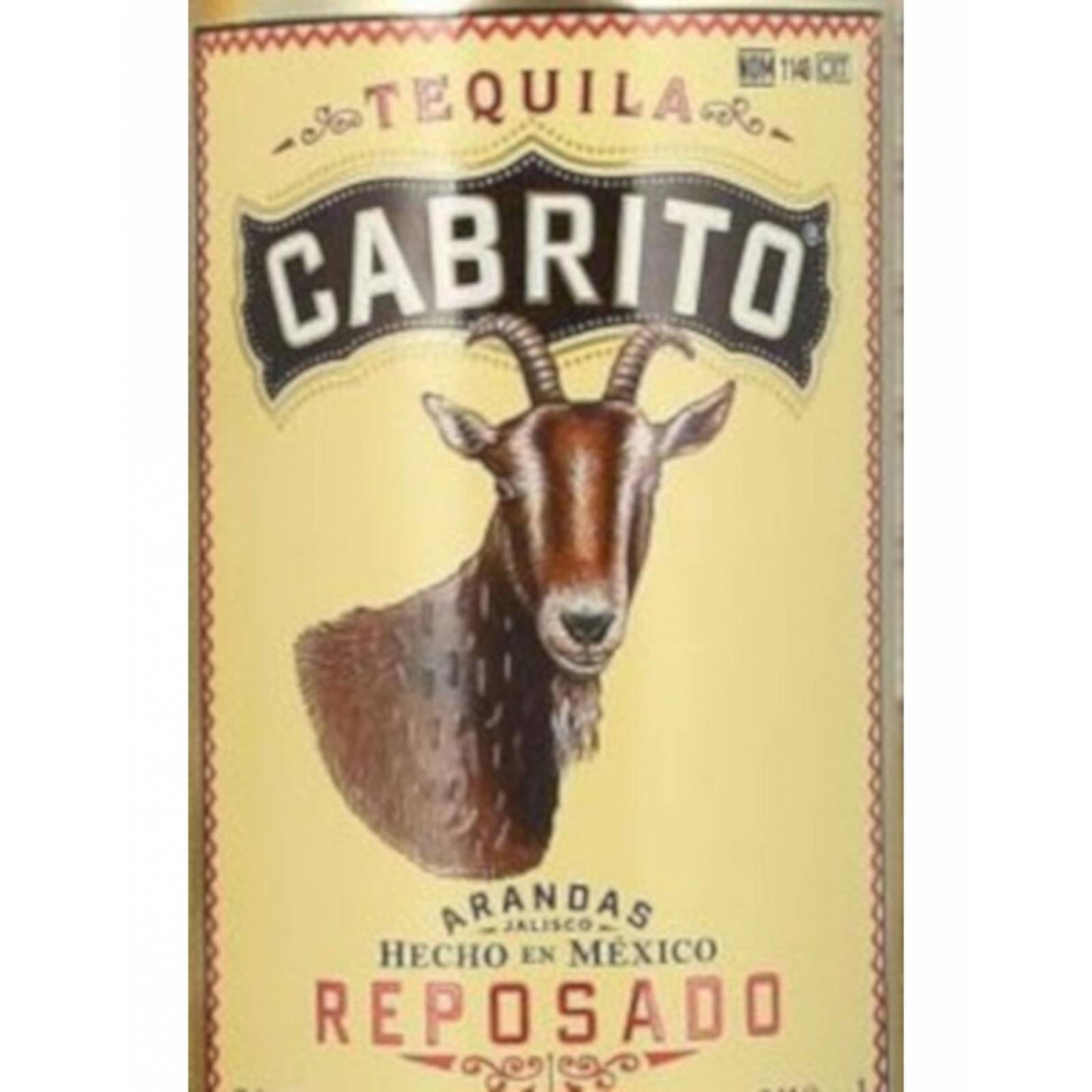 Pack de 4 Tequila Cabrito Reposado de 950 ml + mini 250 ml 