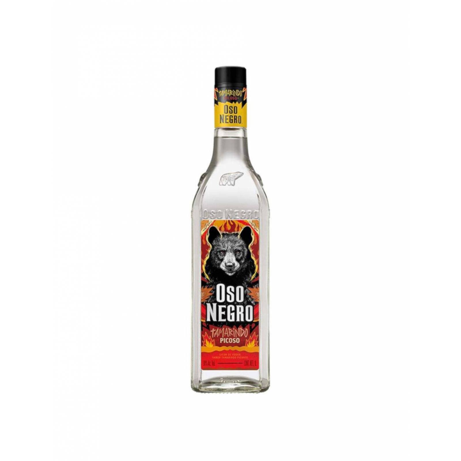 Pack de 4 Vodka Oso Negro Tamarindo 1 L 