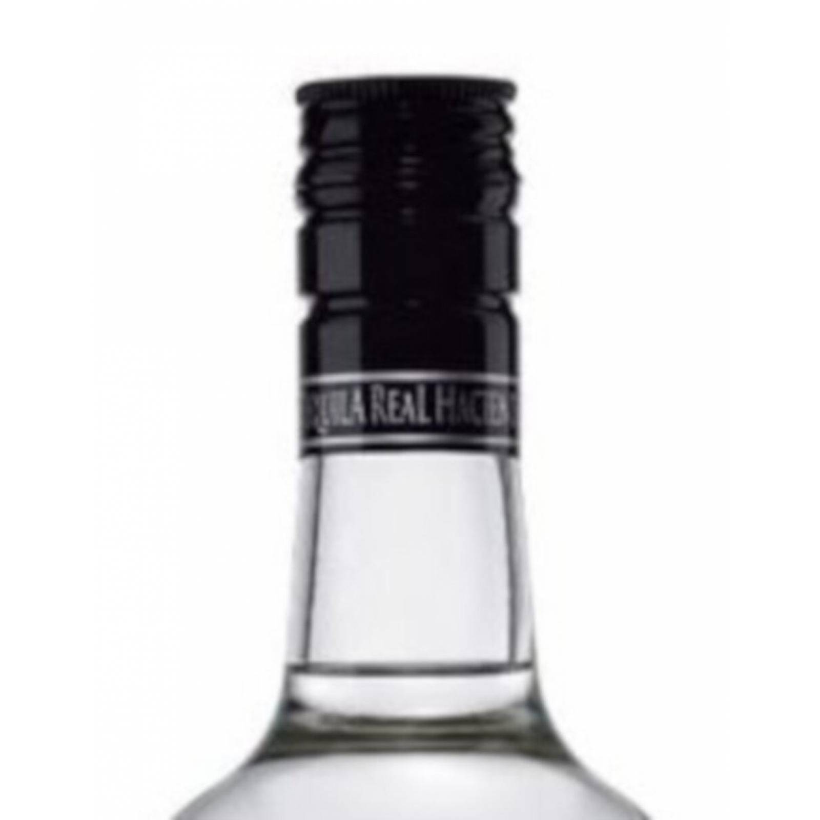 Pack de 4 Tequila Real Hacienda Reposado Cristalino 940 ml 