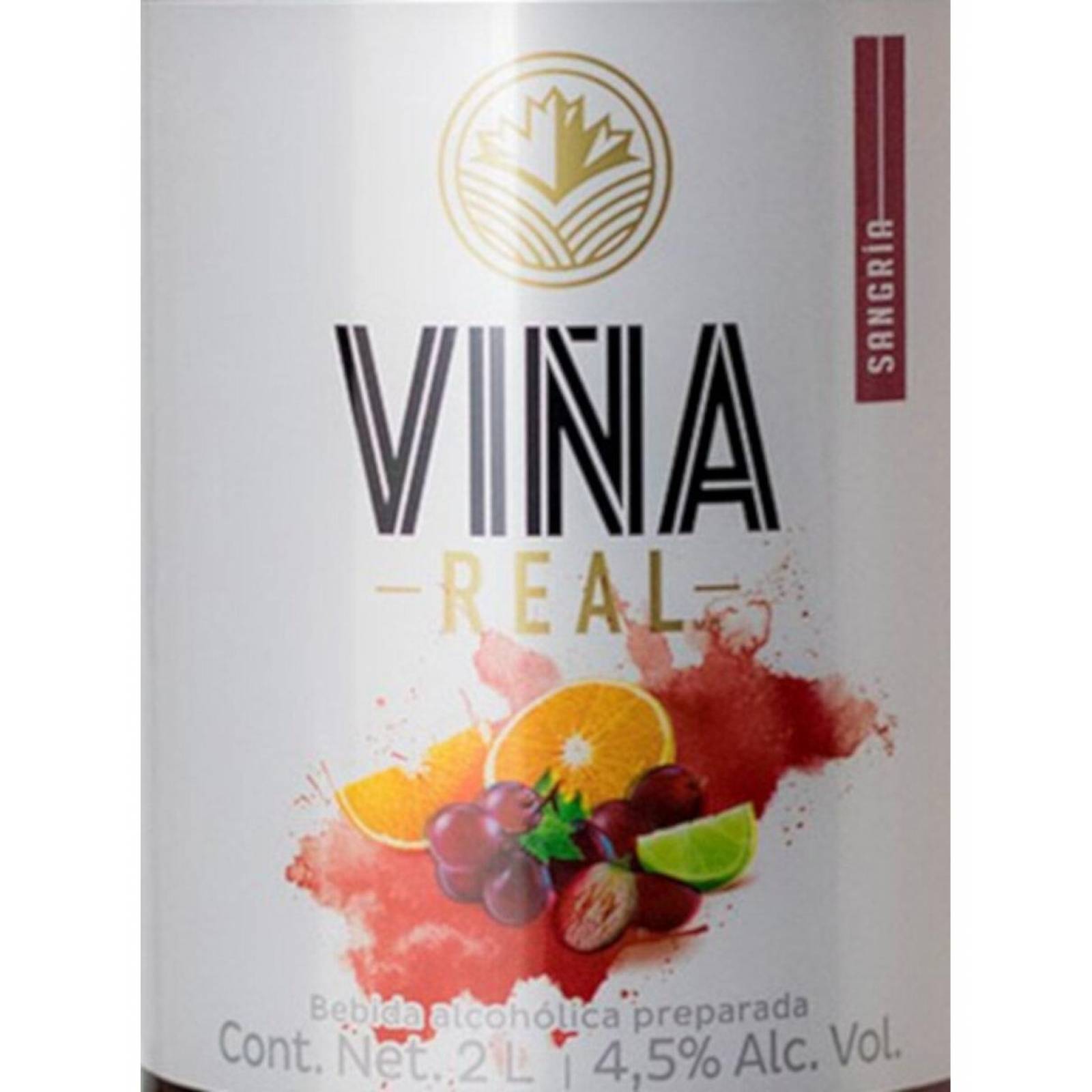 Pack de 4 Cooler Viña Real Sangría 2 L 