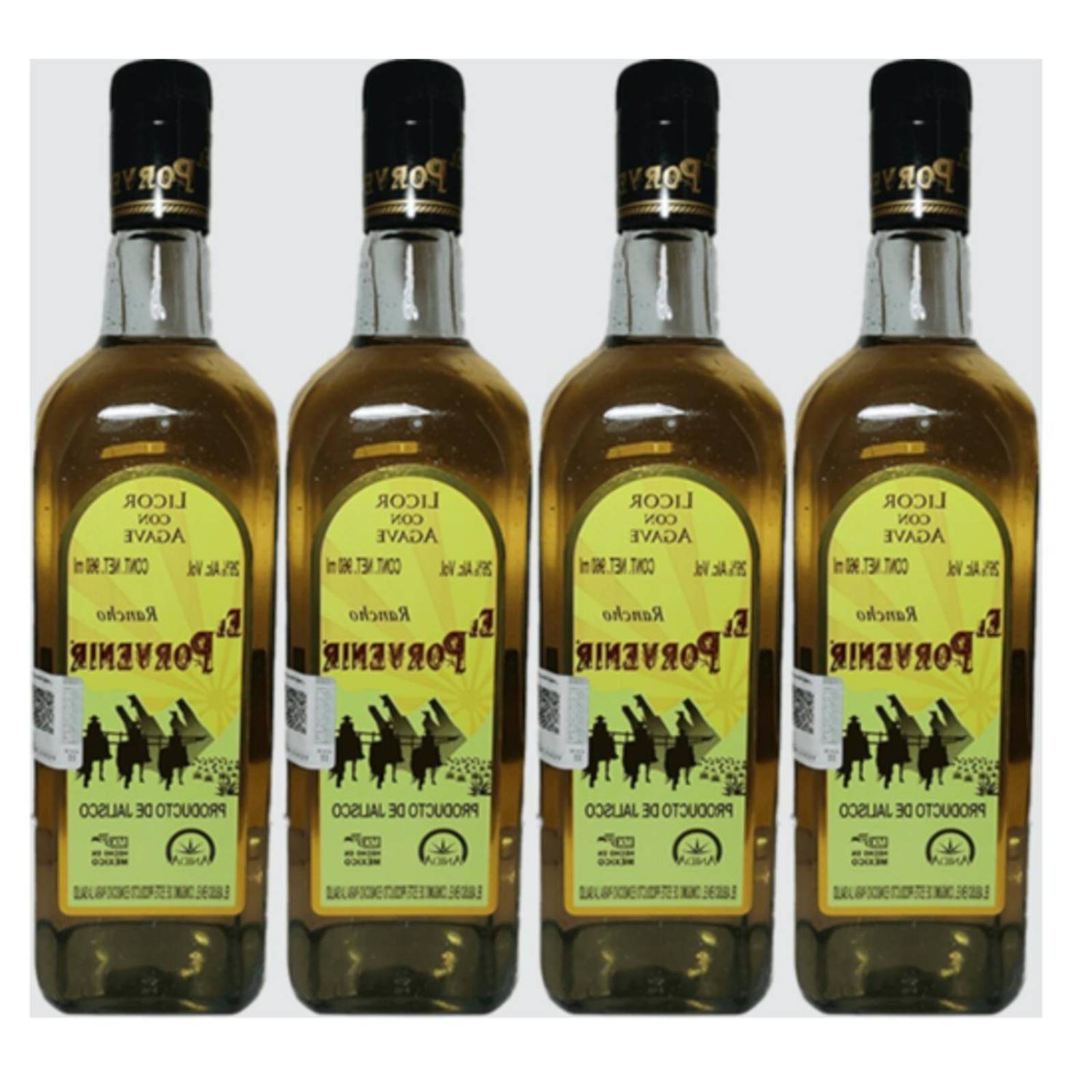Pack de 4 Licor Rancho El Porvenir 960 ml 