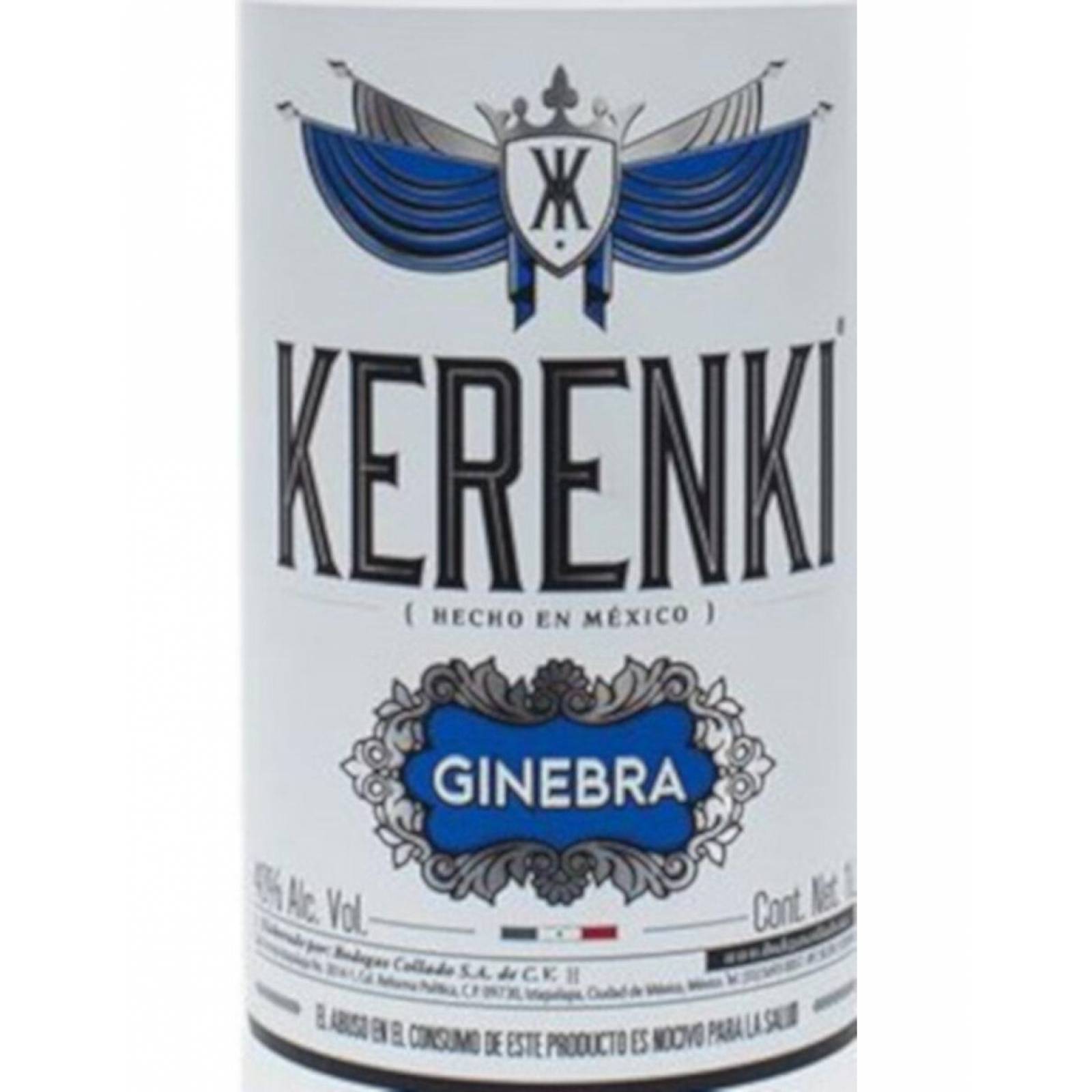 Pack de 4 Ginebra Kerenki 1 L 
