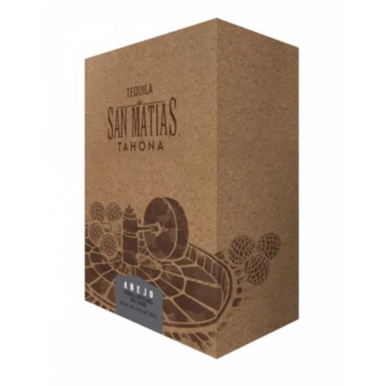 Pack de 4 Tequila San Matias Tahona Añejo 750 ml