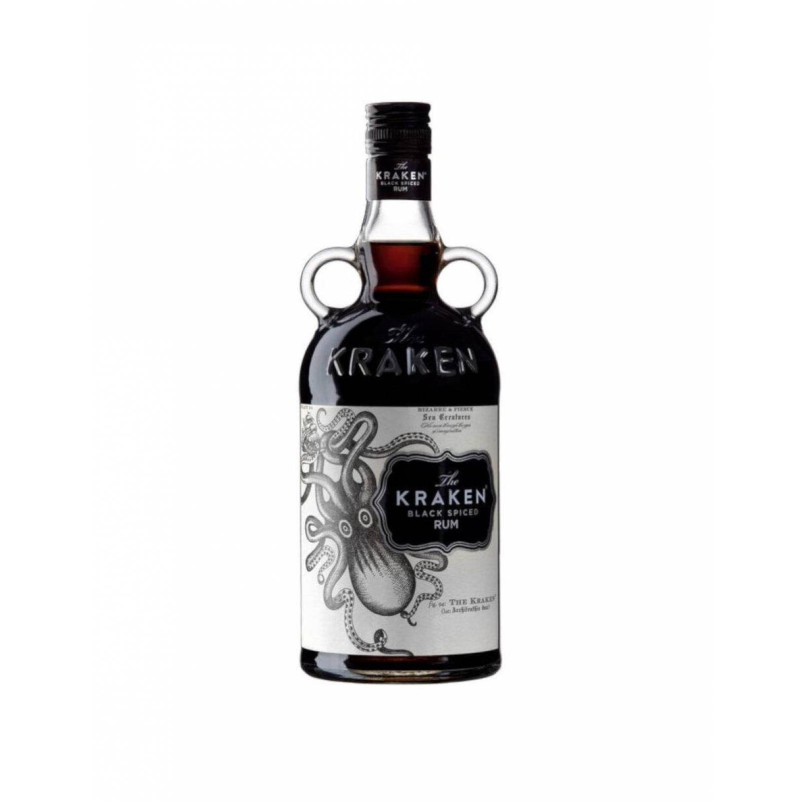 Pack de 6 Ron Kraken Black Spiced 750 ml