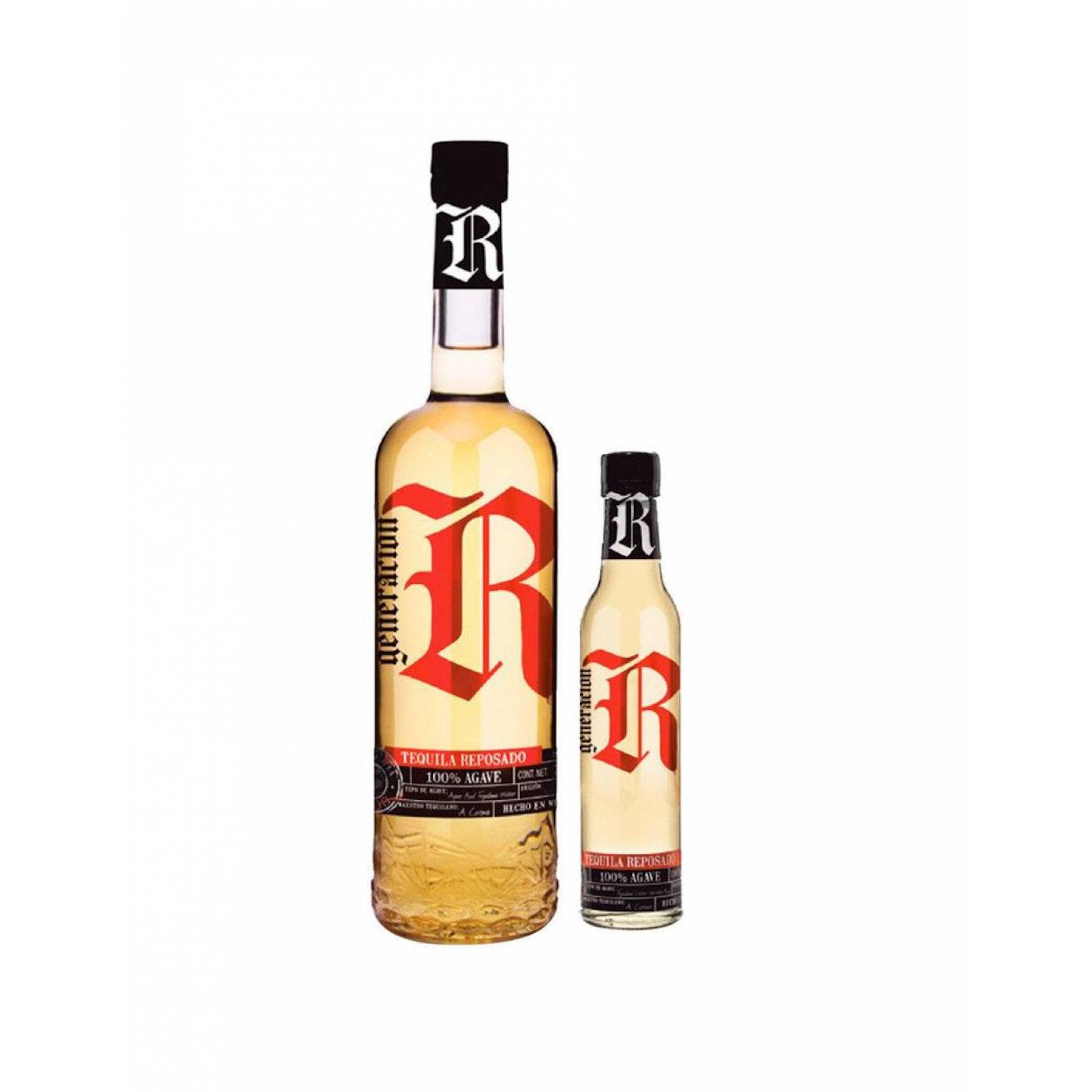Pack de 6 Tequila Rebelde Reposado 750 + Mini de 250 ml