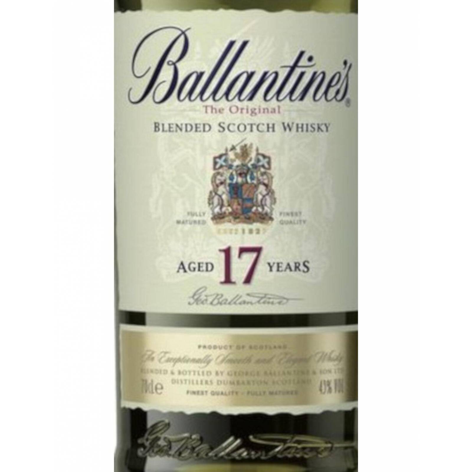 Pack de 6 Whisky Ballantines 17 Años 750 ml 