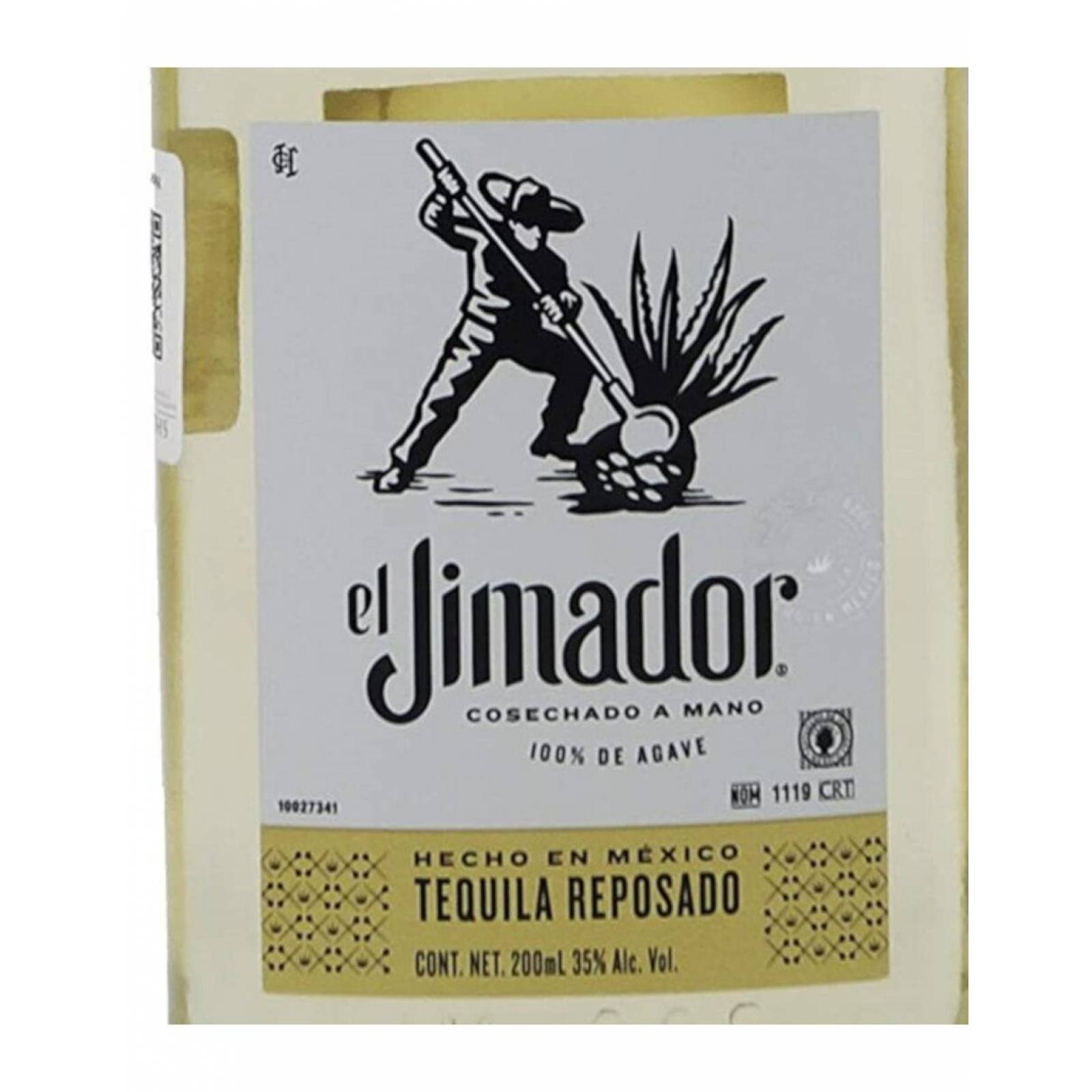 Pack de 6 Tequila Jimador Reposado Nva Presentación 200 ml