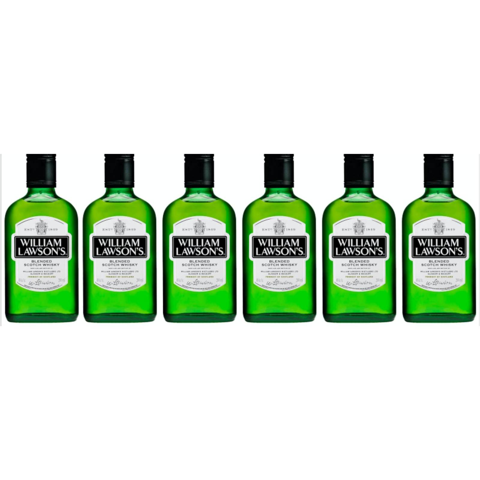 Pack de 6 Whisky William Lawson's 200 ml 
