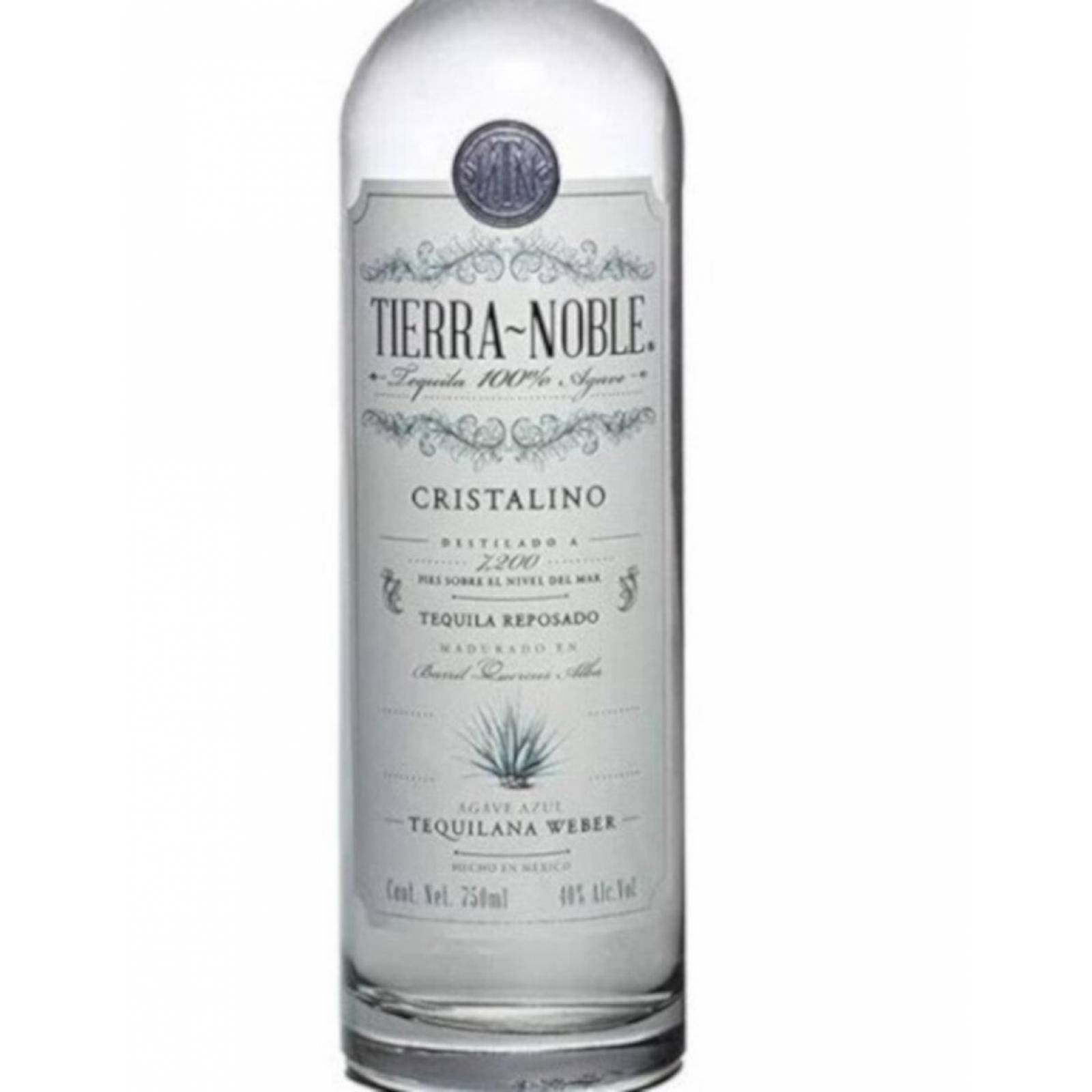 Pack de 6 Tequila Tierra Noble Reposado Cristalino 750 ml 
