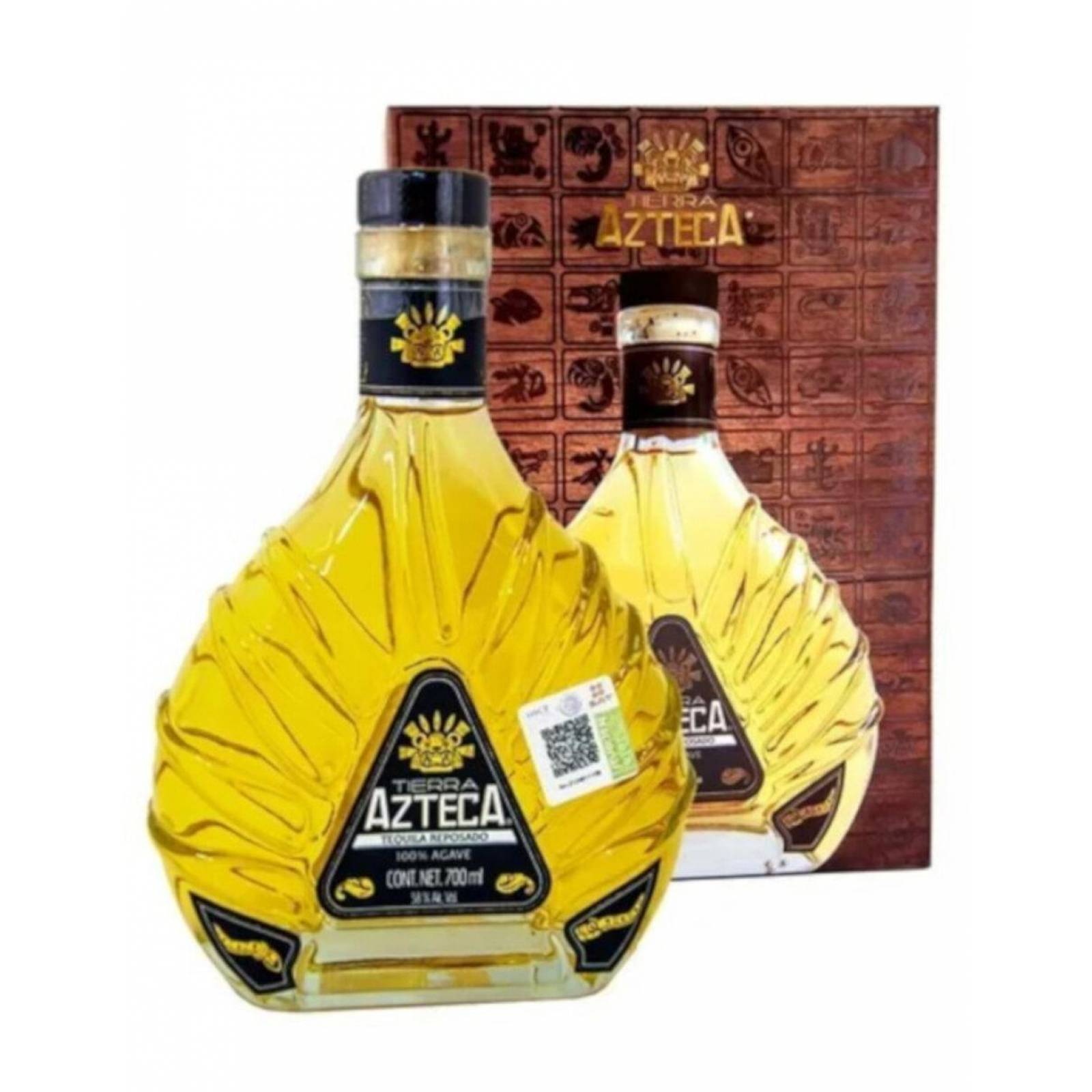 Pack de 6 Tequila Tierra Azteca Reposado 700 ml
