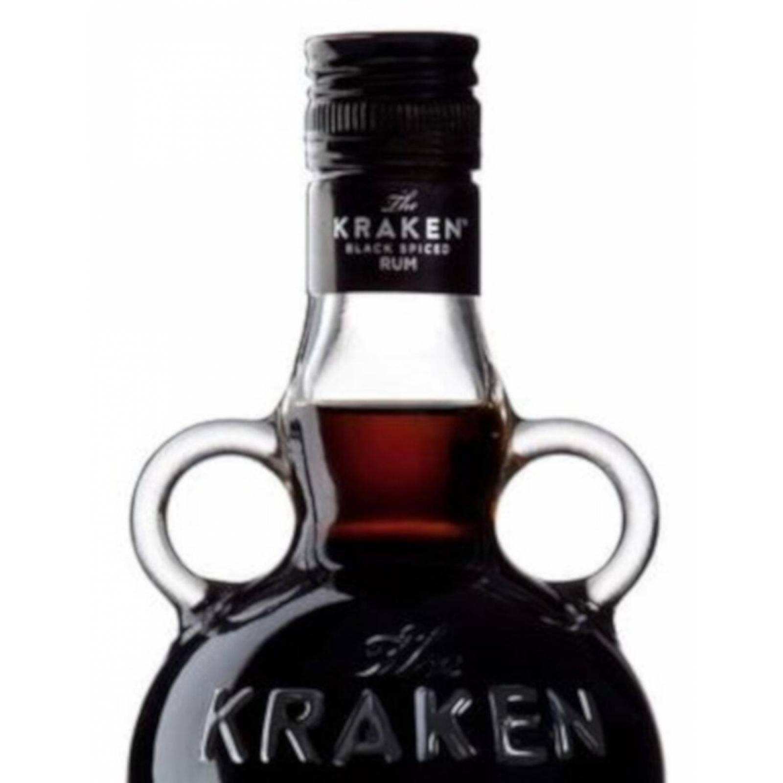 Pack de 12 Ron Kraken Black Spiced 750 ml 