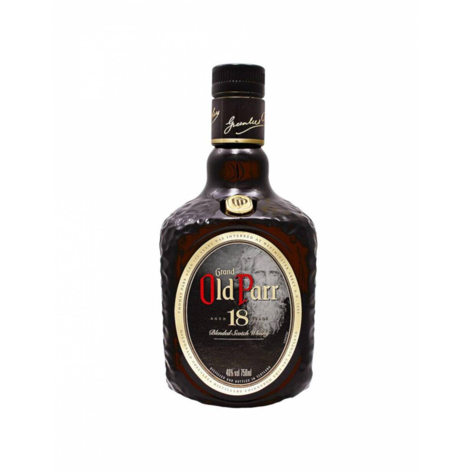 Pack de 12 Whisky Old Parr 18 Años 750 ml 