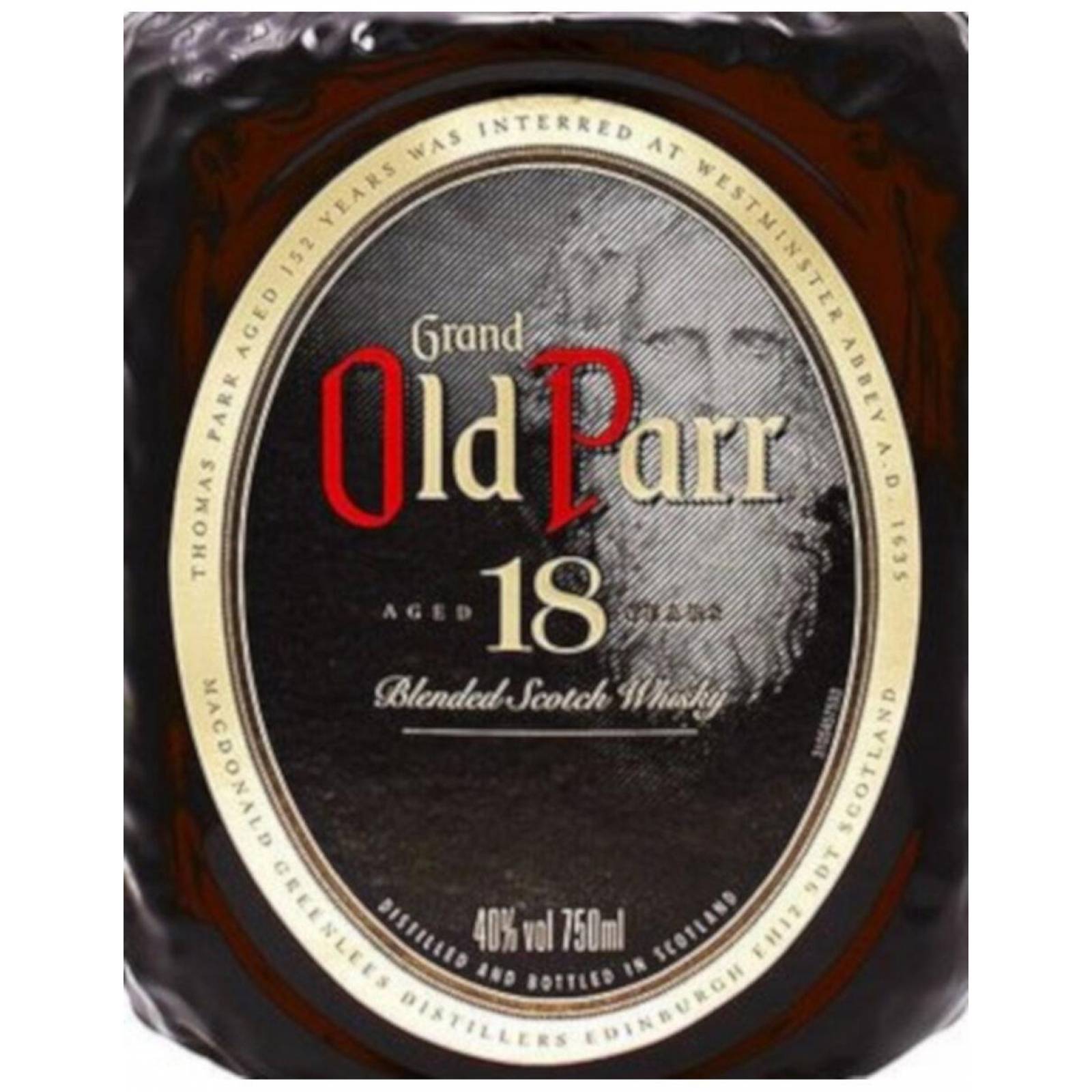 Pack de 12 Whisky Old Parr 18 Años 750 ml 