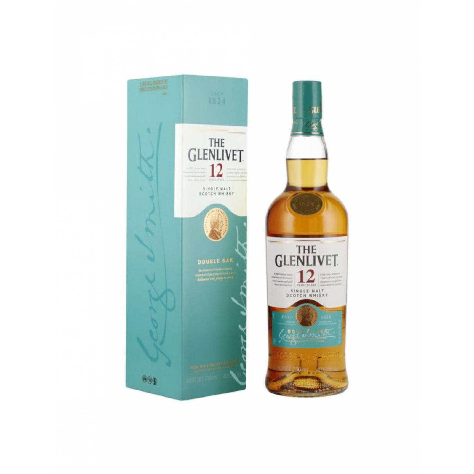 Pack de 12 Whisky The Glenlivet 12 Años 750 ml 