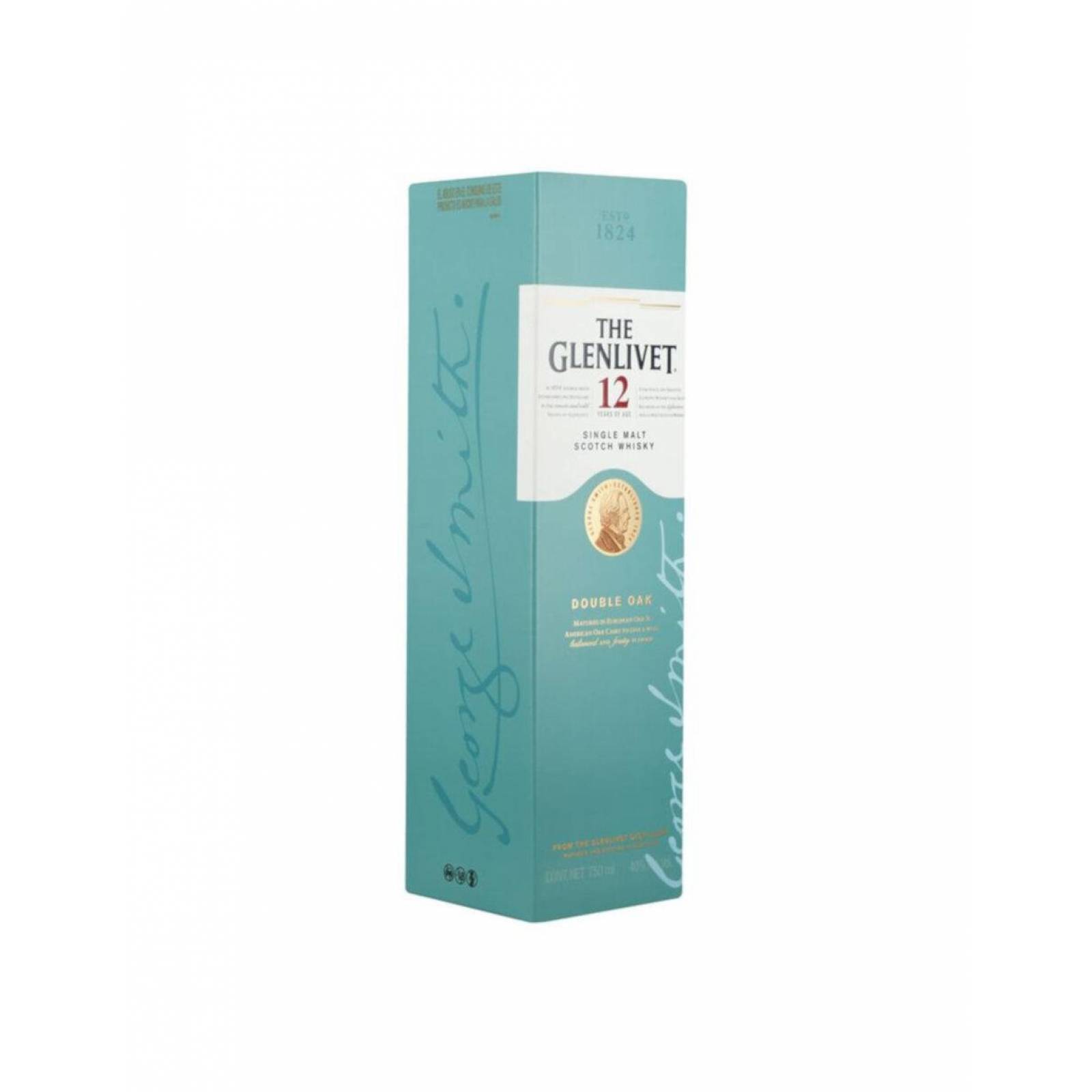 Pack de 12 Whisky The Glenlivet 12 Años 750 ml 