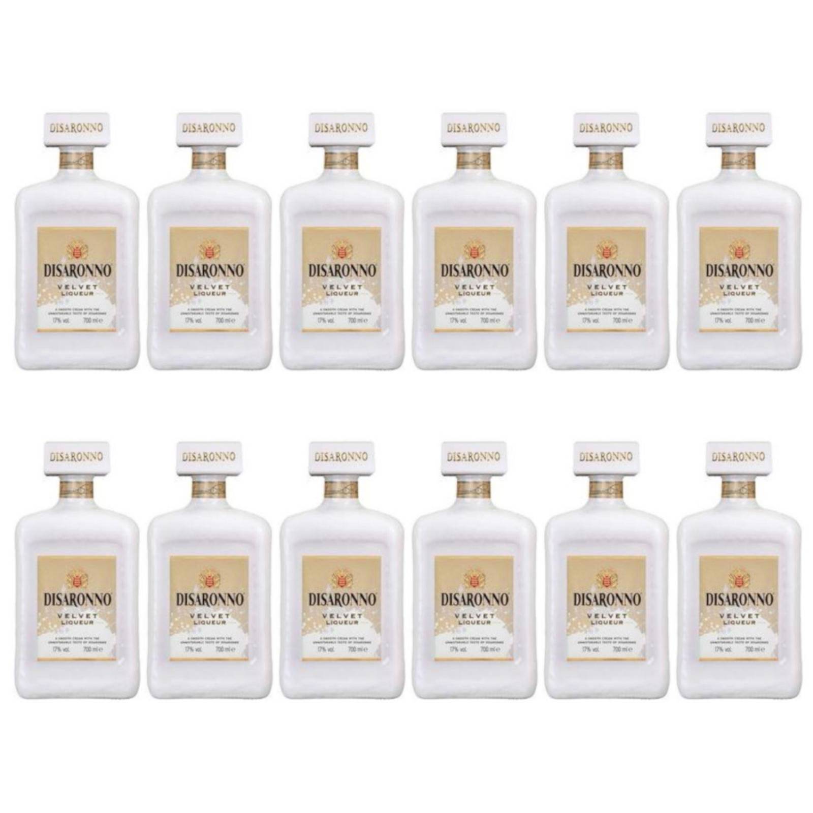 Pack de 12 Licor Disaronno Velvet 700 ml 