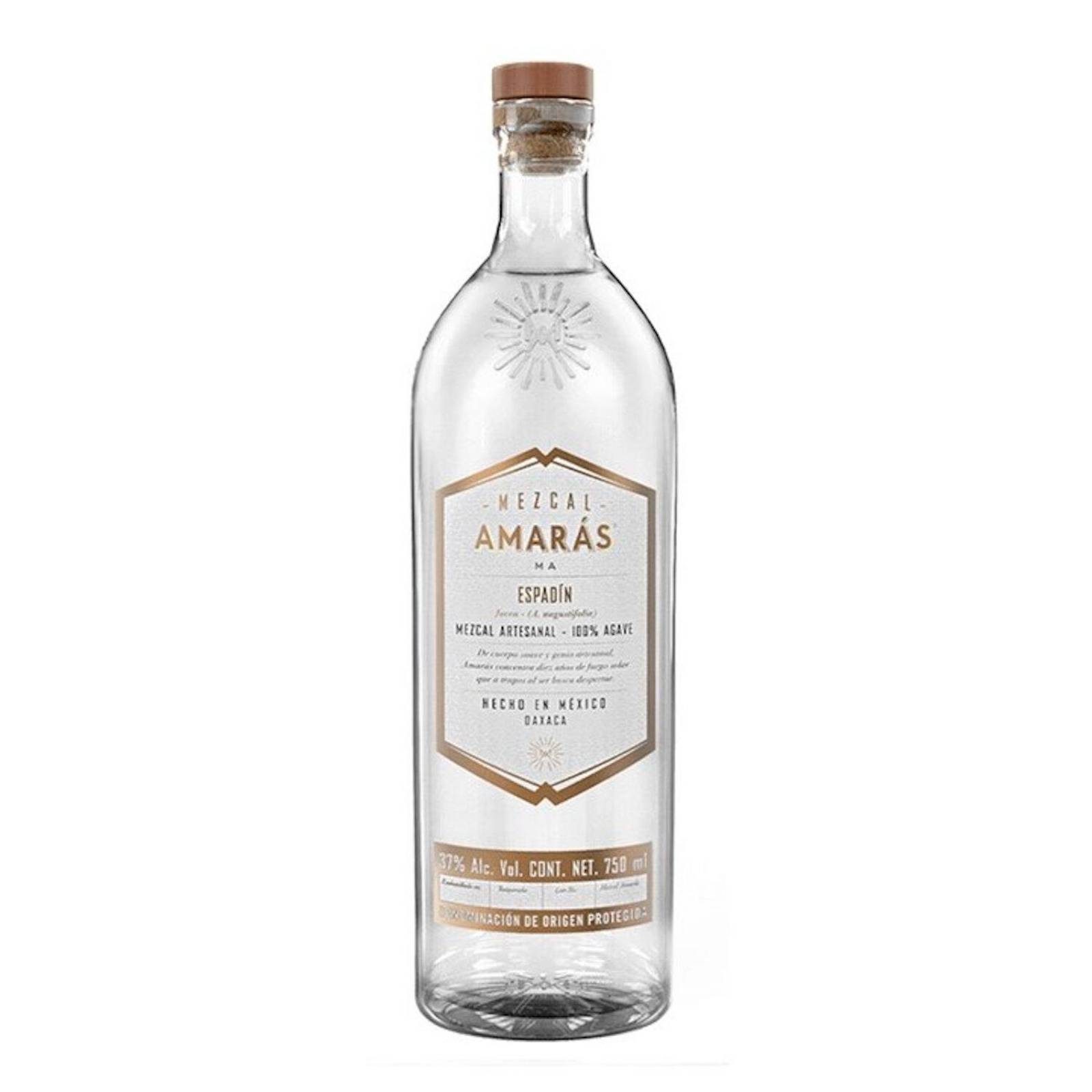 Pack de 12 Mezcal Amarás Espadín Joven 750 ml 