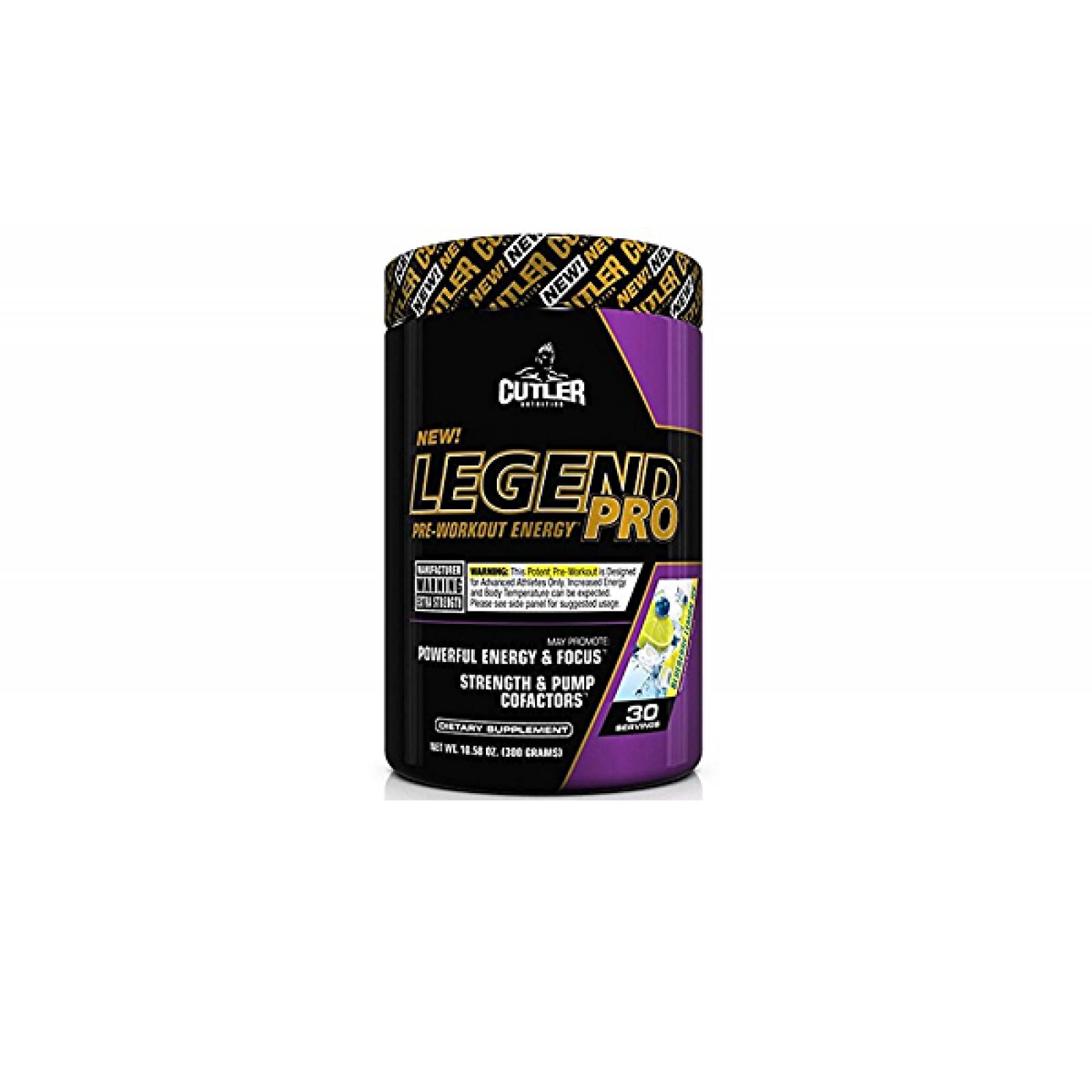 Óxido nítrico Cutler Nutrition Legend Pro 30 Servicios