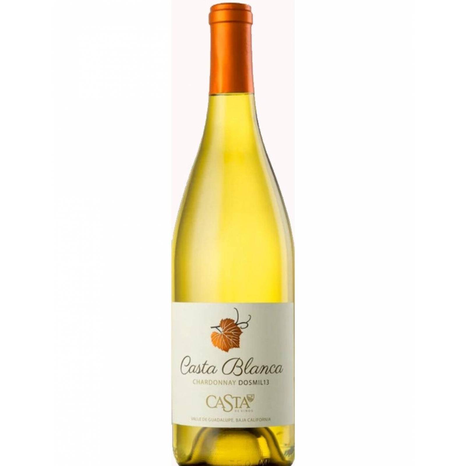 Vino Blanco Casta Blanca Chardonnay 750 ml 