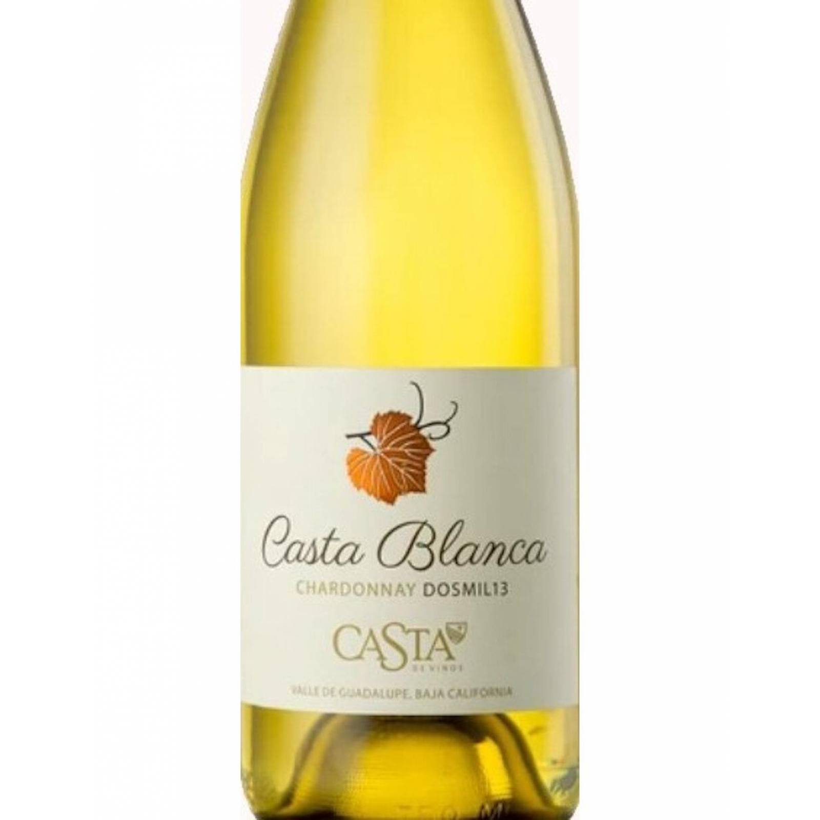 Vino Blanco Casta Blanca Chardonnay 750 ml 