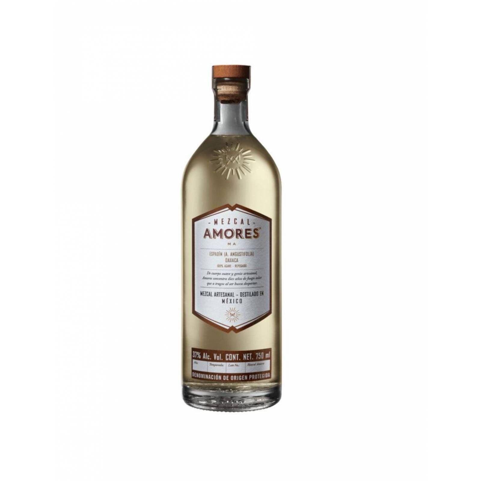 Pack de 2 Mezcal Amores Reposado Espadín 750 ml 