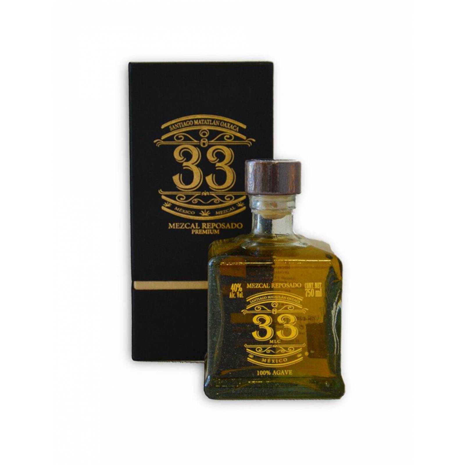 Pack de 2 Mezcal 33 Reposado 750 ml