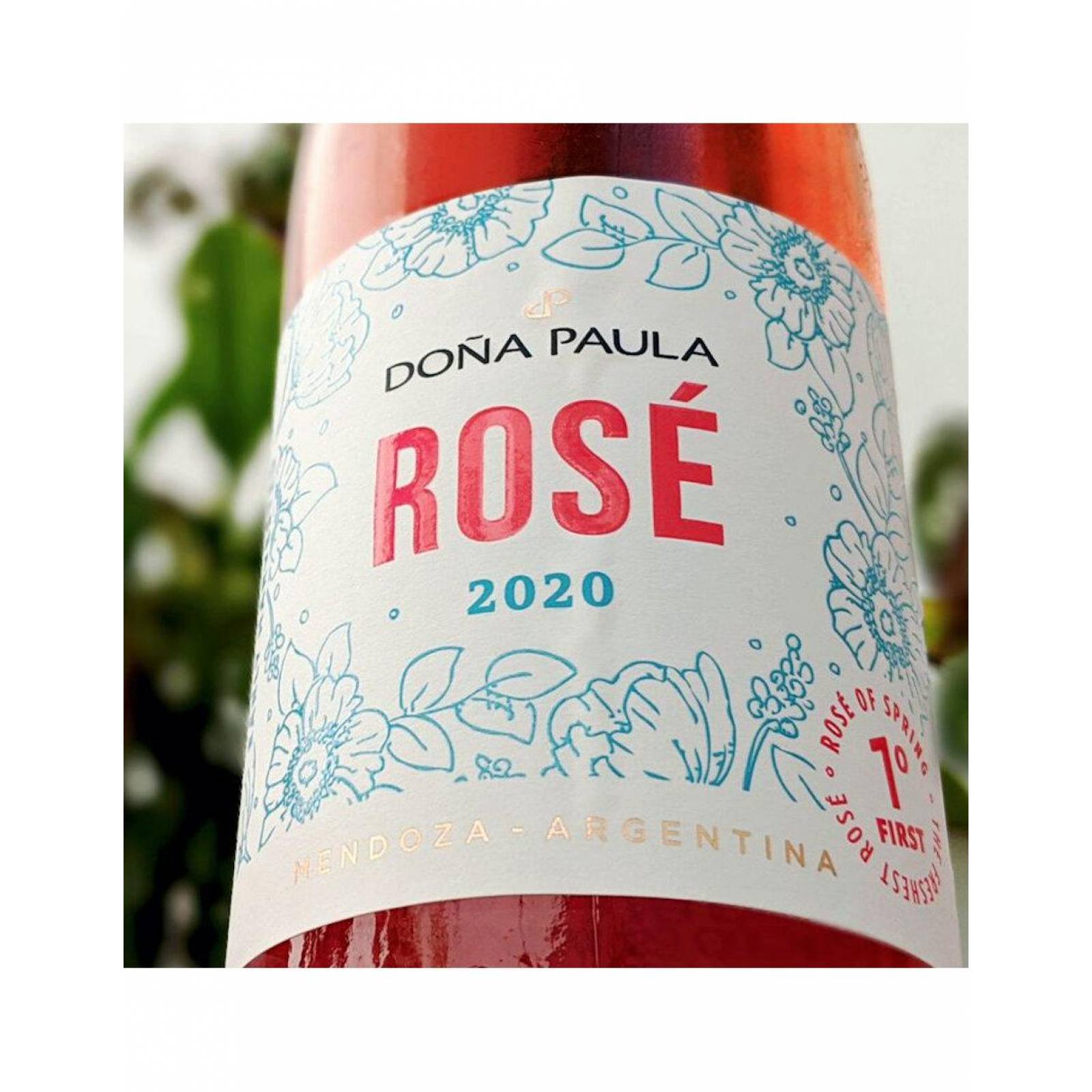 Pack de 2 Vino Doña Paula Rosé Malbec 750 ml 