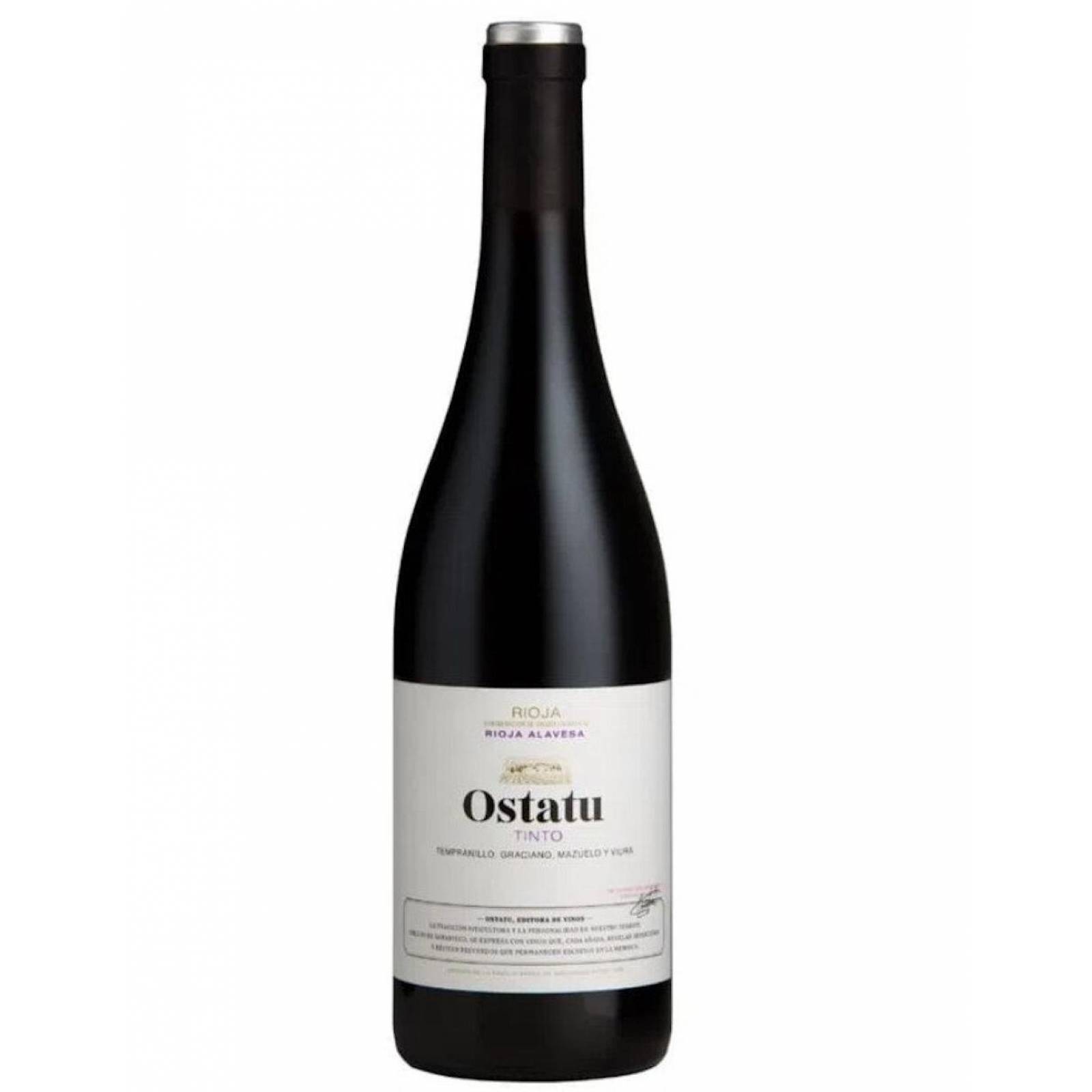 Pack de 2 Vino Tinto Ostatu Tempranillo 750 ml 