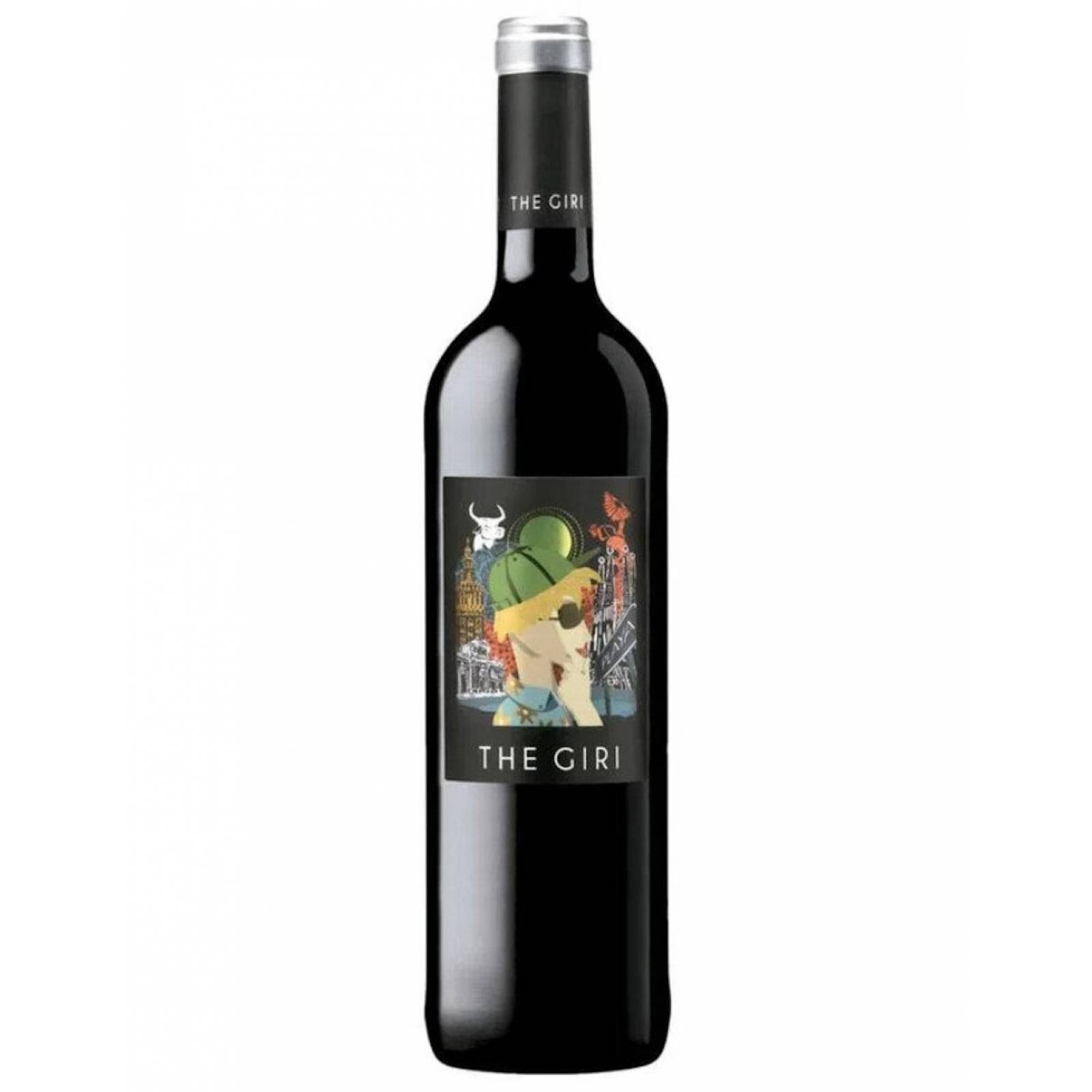 Pack de 4 Vino Tinto The Giri Tempranillo Garnacha 750 ml 