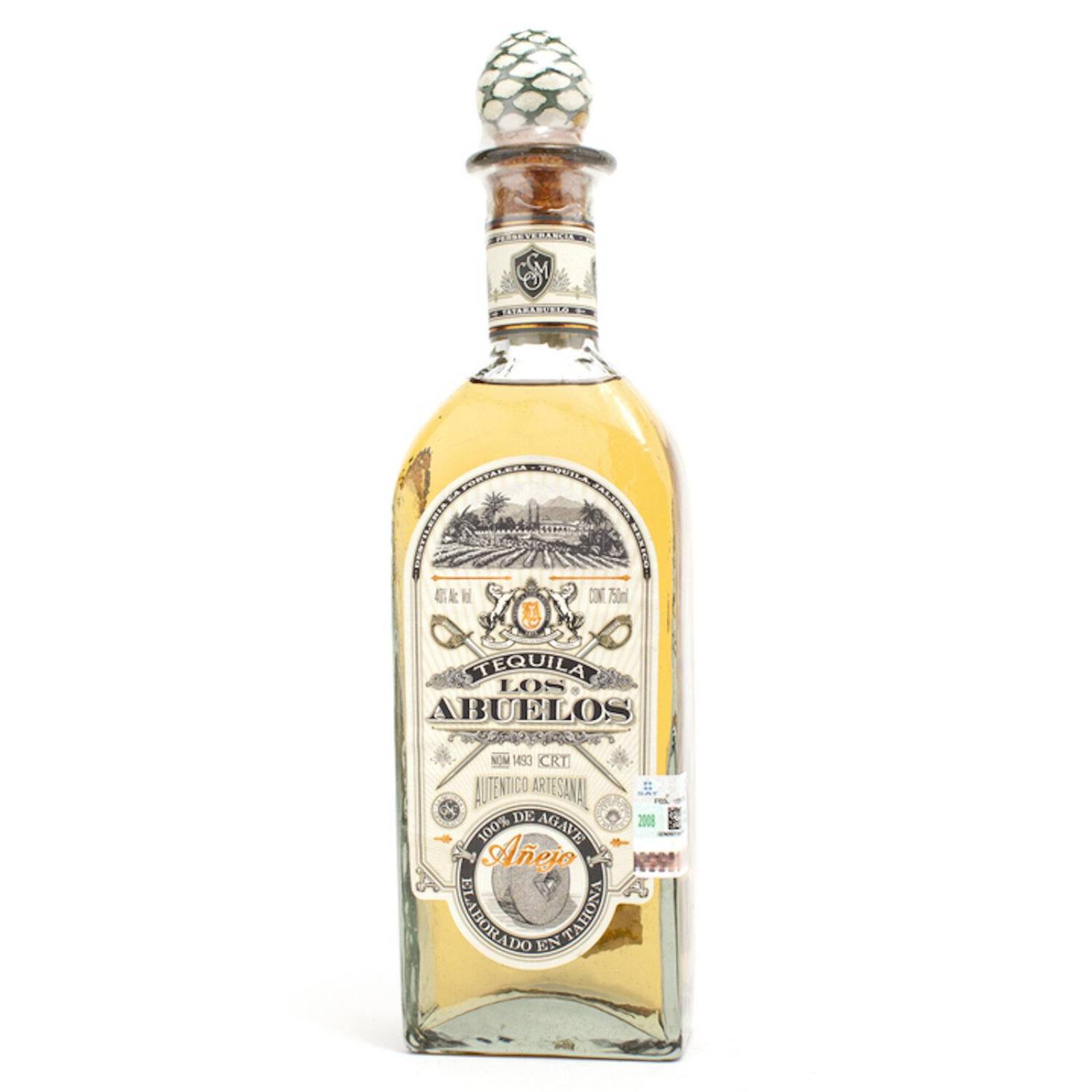 Tequila Los Abuelos Añejo 750 ml 