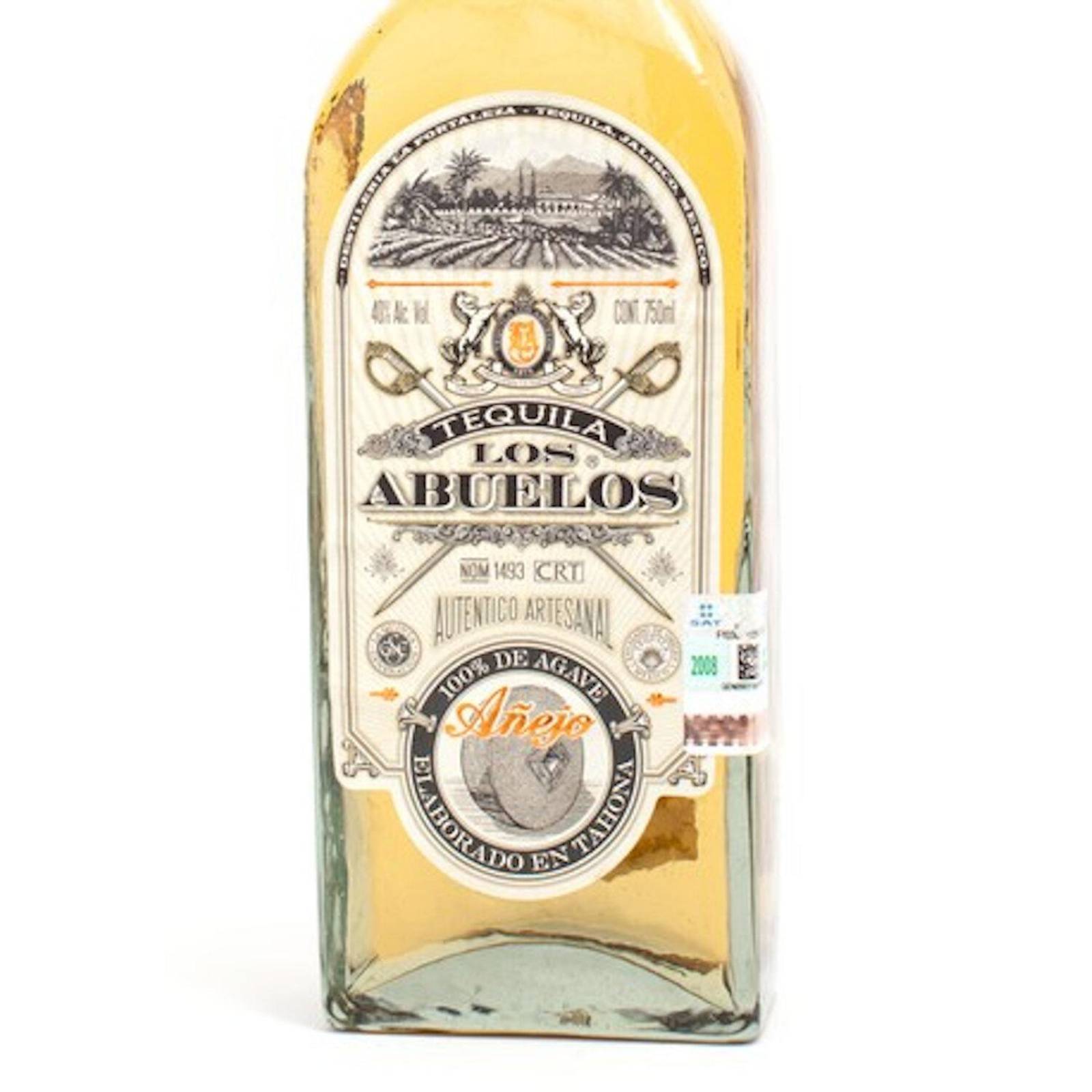 Tequila Los Abuelos Añejo 750 ml 