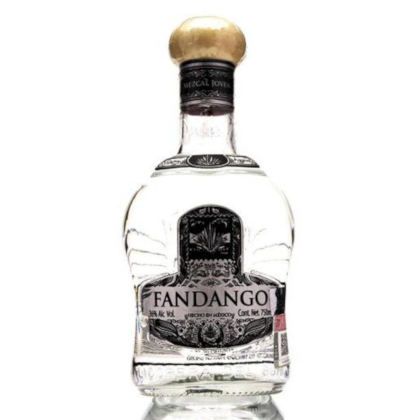 Pack de 4 Mezcal Fandango Blanco 100% 750 ml