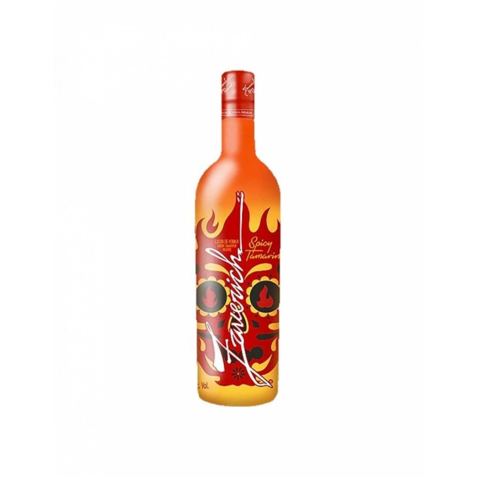 Pack de 4 Licor de Vodka Zaverich Spicy Tamarindo 1 L