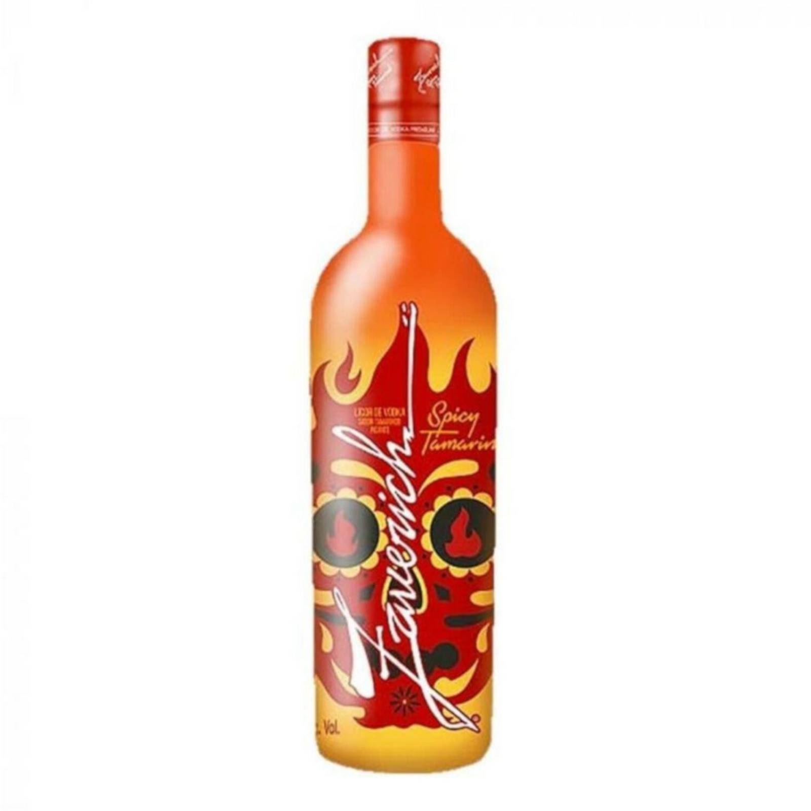 Pack de 6 Licor de Vodka Zaverich Spicy Tamarind 1.75 L 