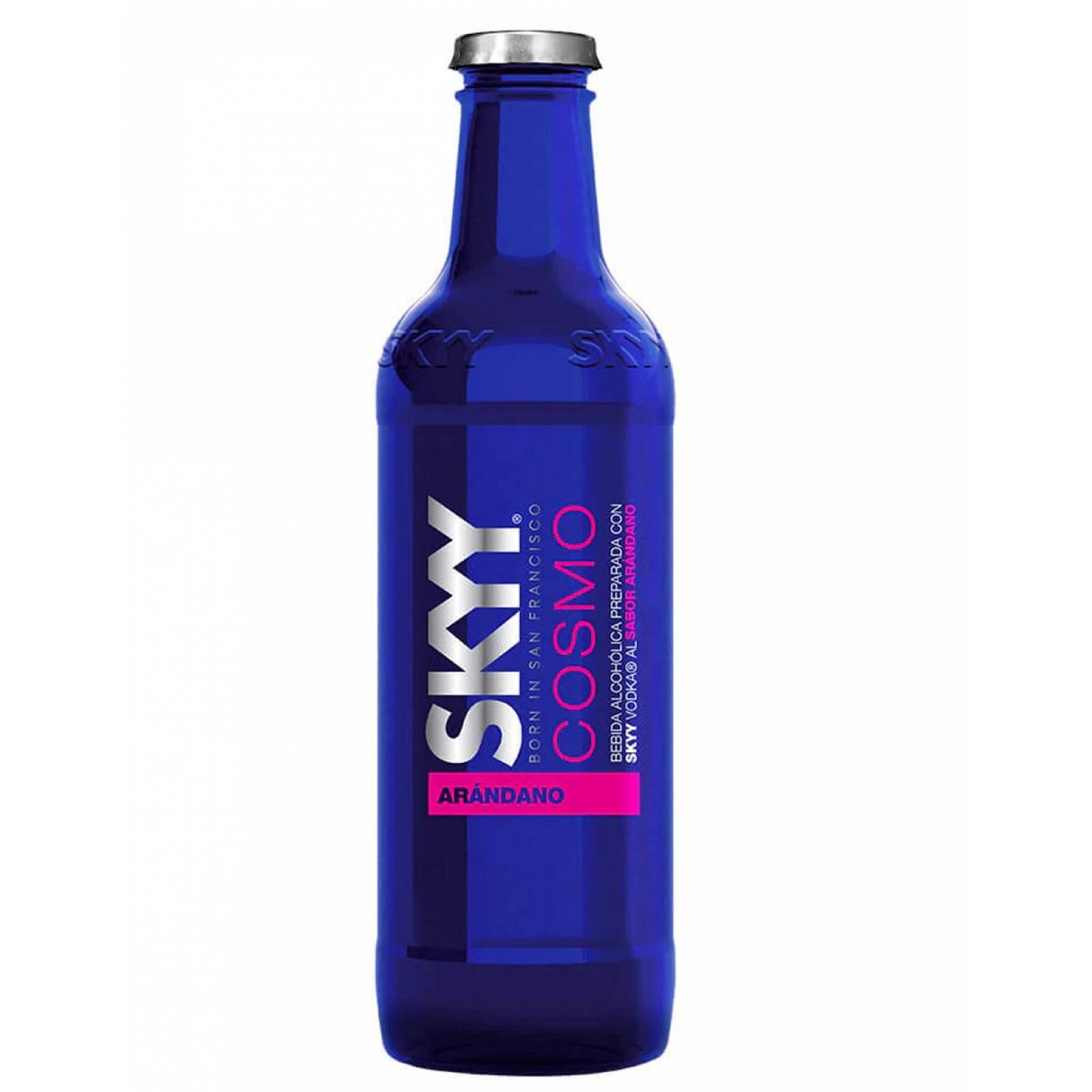 Pack de 4 Vodka Skyy Cosmo Arandano 275 ml