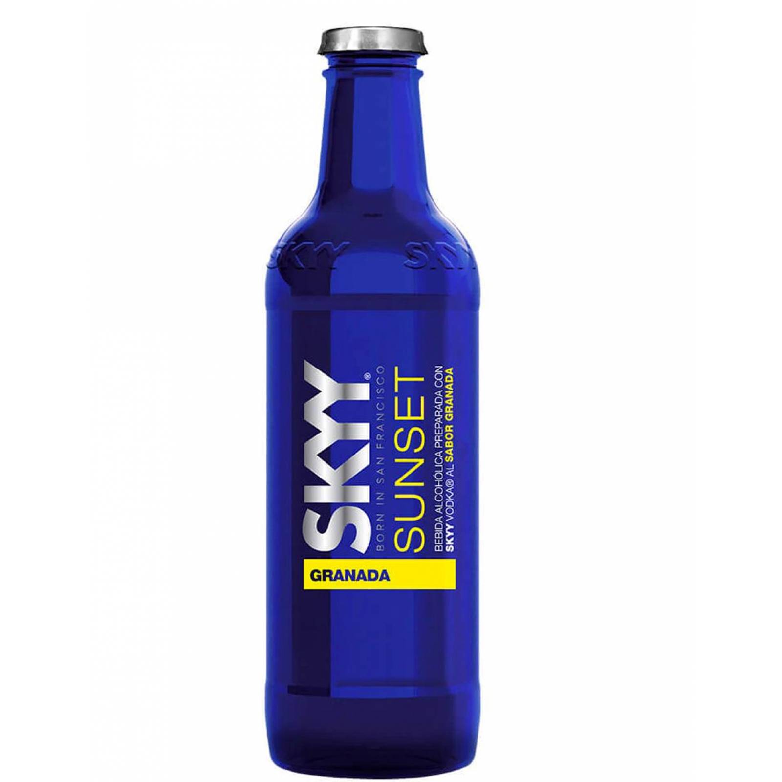 Pack de 4 Vodka Skyy Sunset Granada 275 ml 