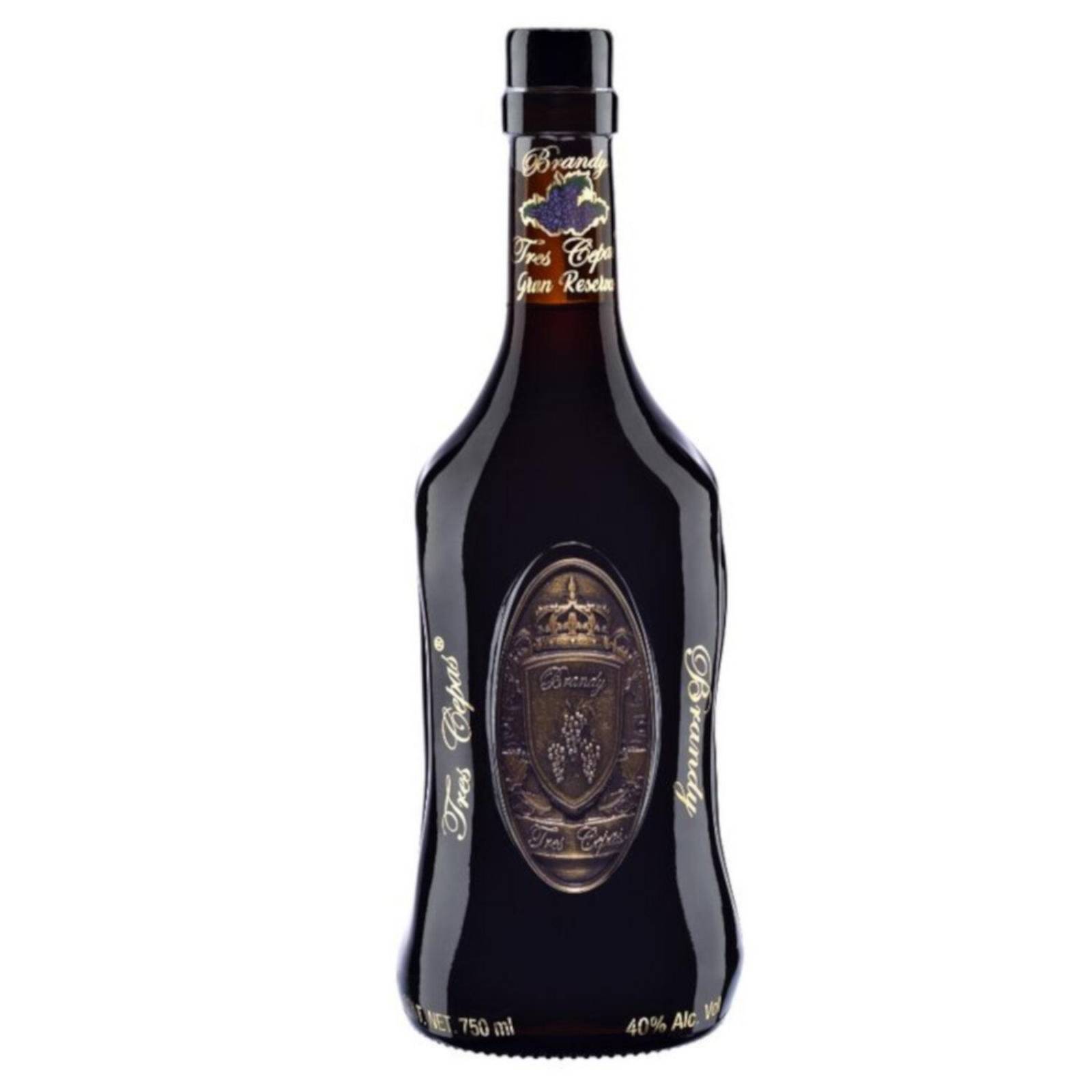 Brandy Tres Cepas Gran Reserva 750 ml