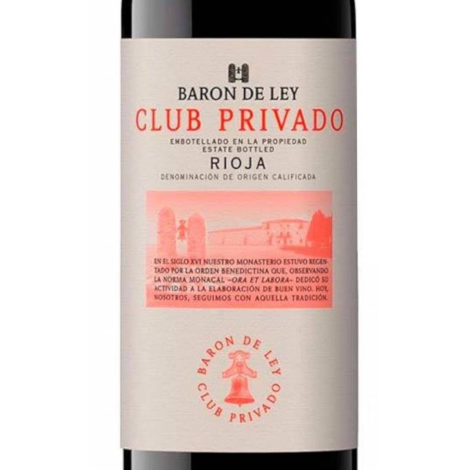 Pack de 12 Vino Tinto Baron de Ley Club Priv Roble Temp 750ml 