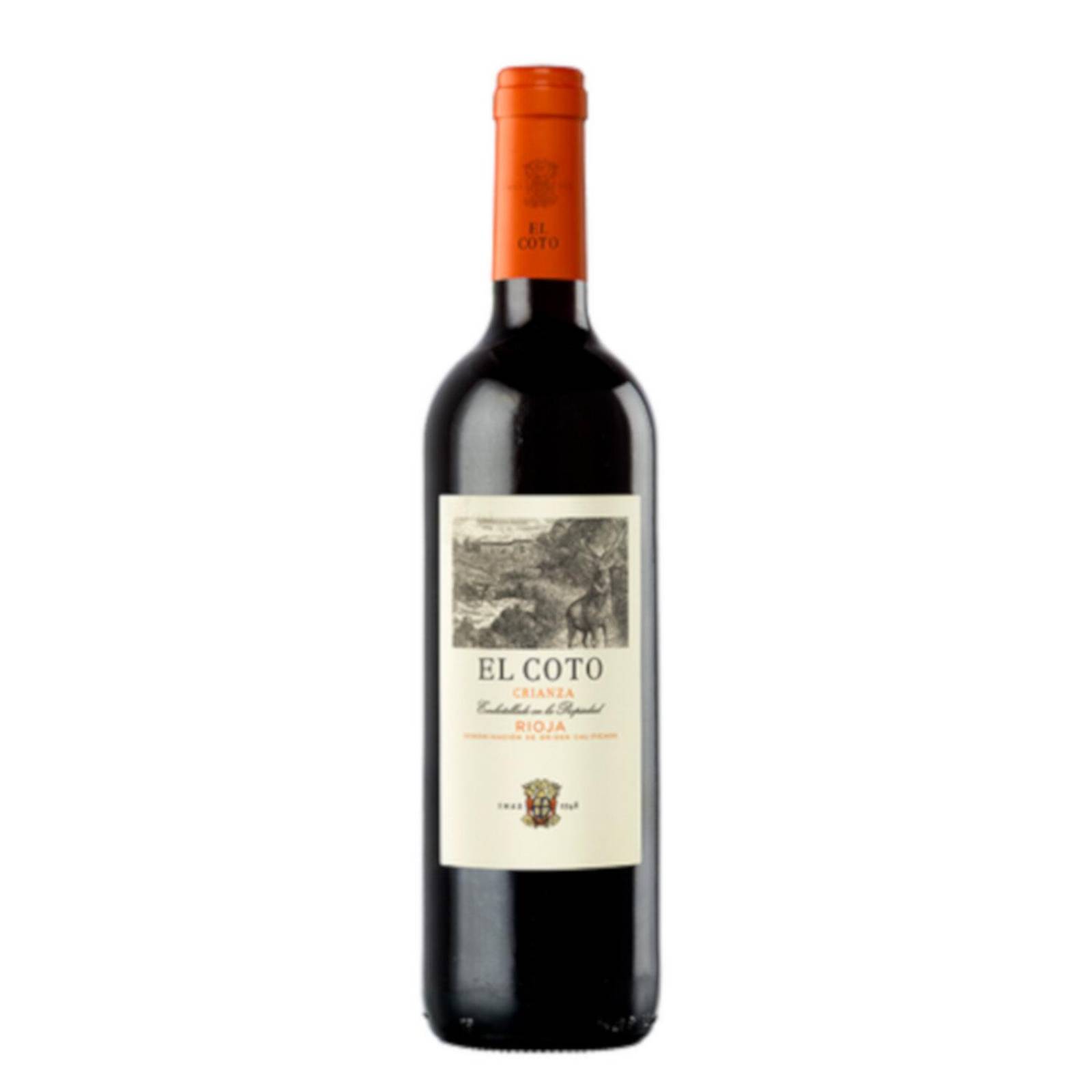 Pack de 6 Vino Tinto El Coto Crianza 750 ml 