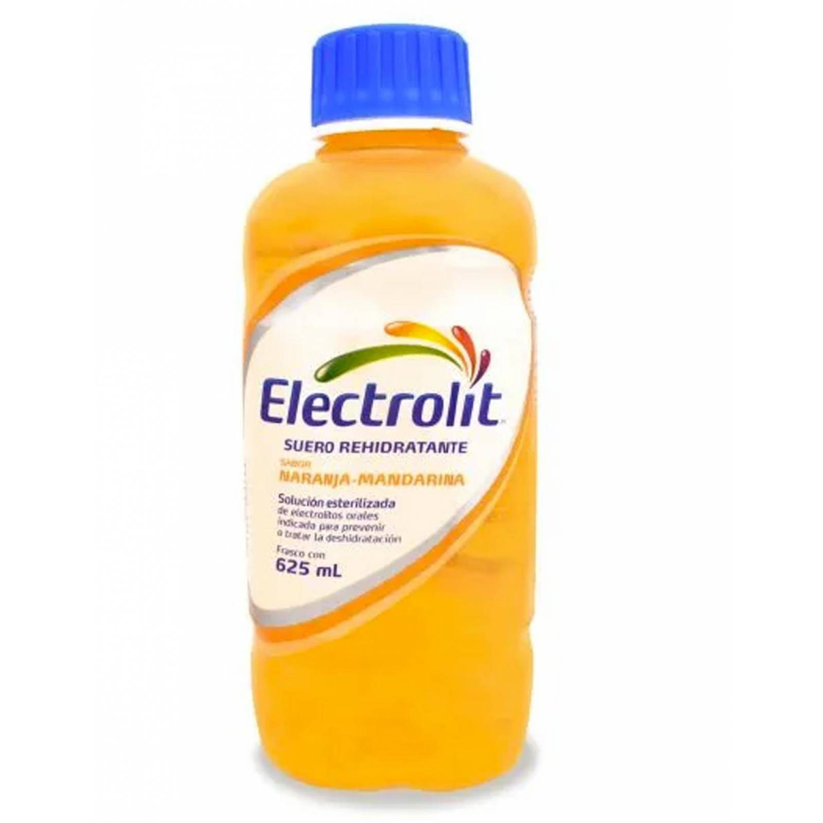 Pack de 4 Suero Electrolit Naranja-Mandarina 625 ml 