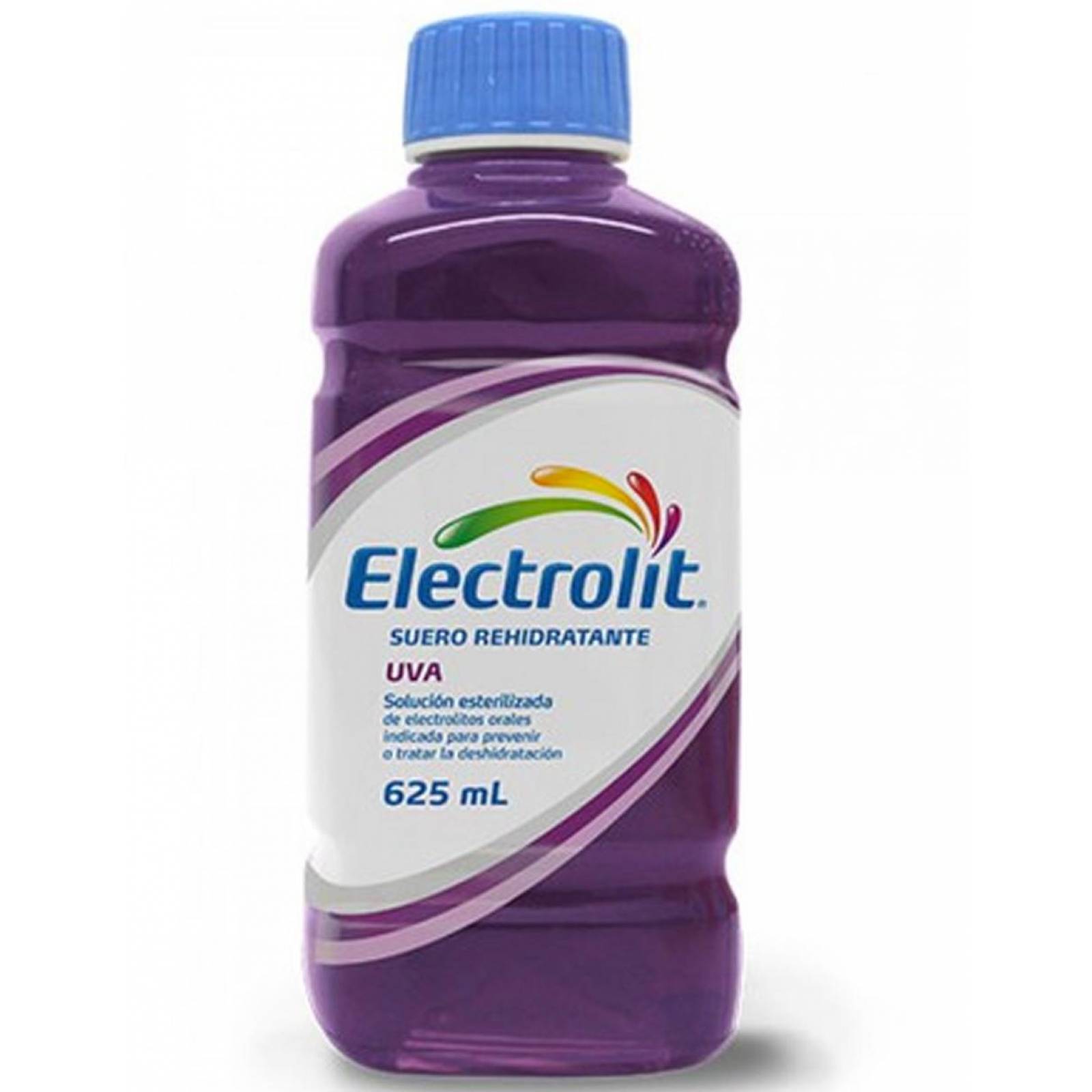 Pack de 4 Suero Electrolit Uva 625 ml 
