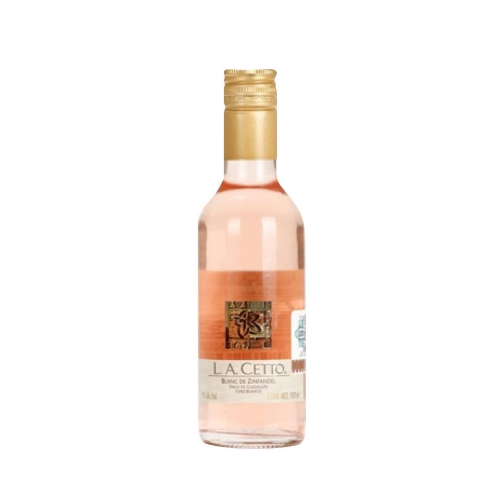 Pack de 12 Vino Rosado L.A. Cetto Blanc De Zinfandel 187 ml 