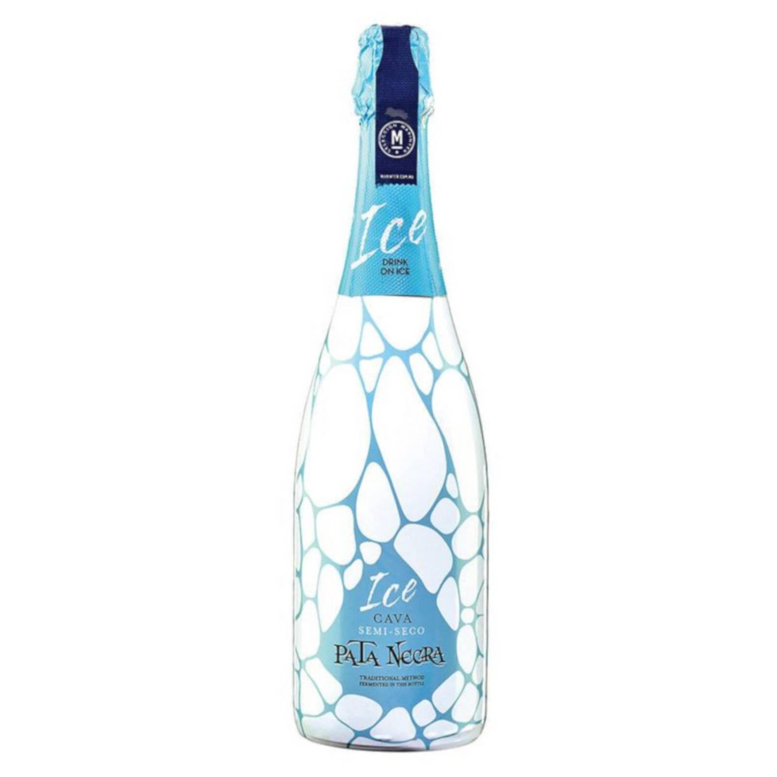 Pack de 6 Vino Espumoso Pata Negra Ice Semi Seco Cava 750 ml 