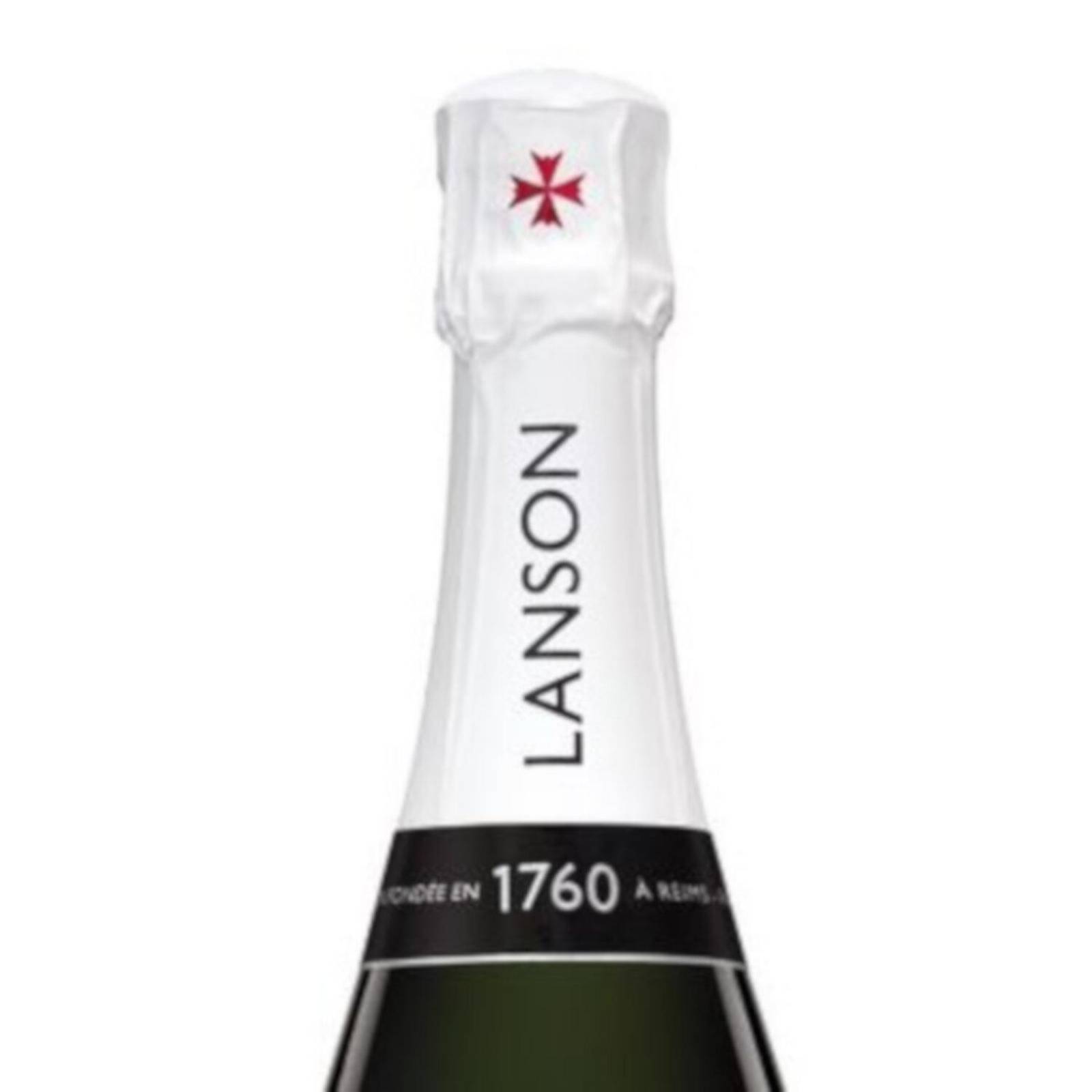 Pack de 4 Champagne Lanson 1760 Le White Label Sec 750 ml