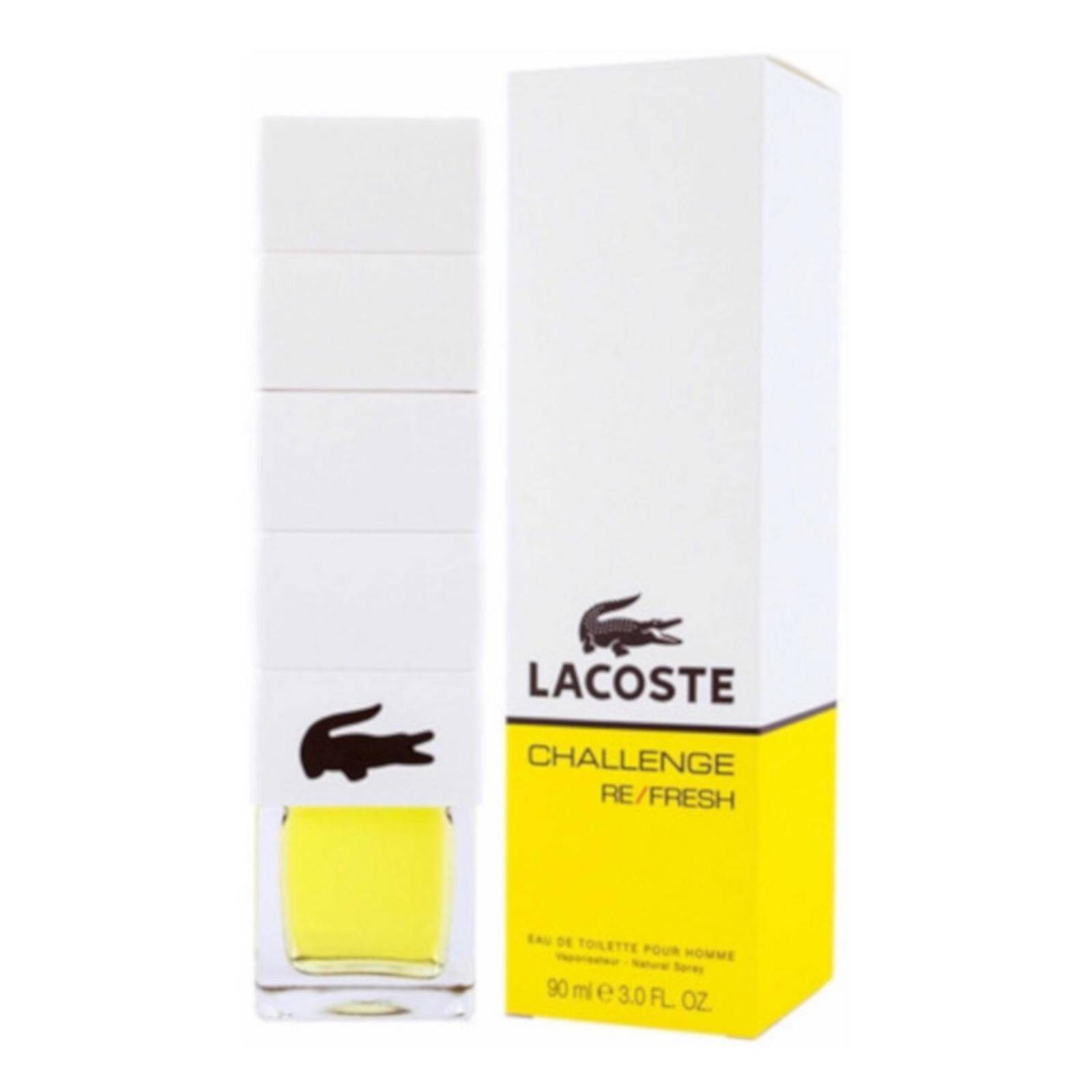Loción Challenge Re/Fresh de Lacoste 90 ml EDT